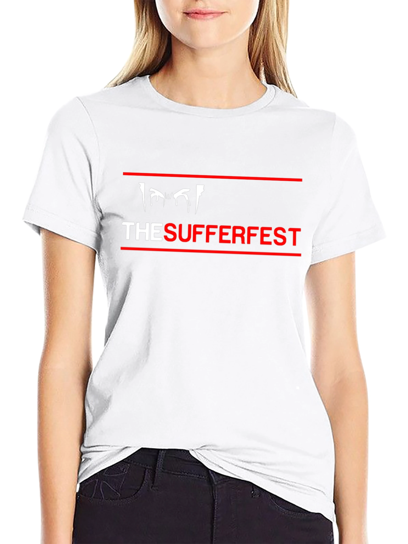 The Sufferfest Graphic Tee - Black Cotton Blend