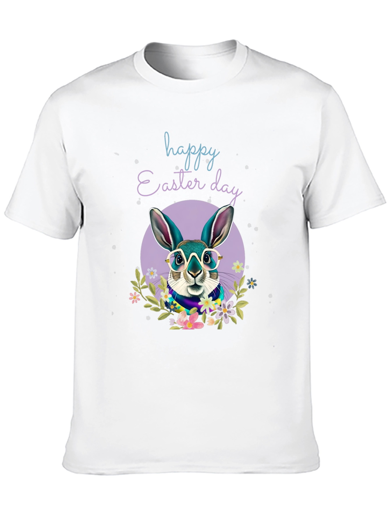 Happy Easter Day T-Shirt with Bunny