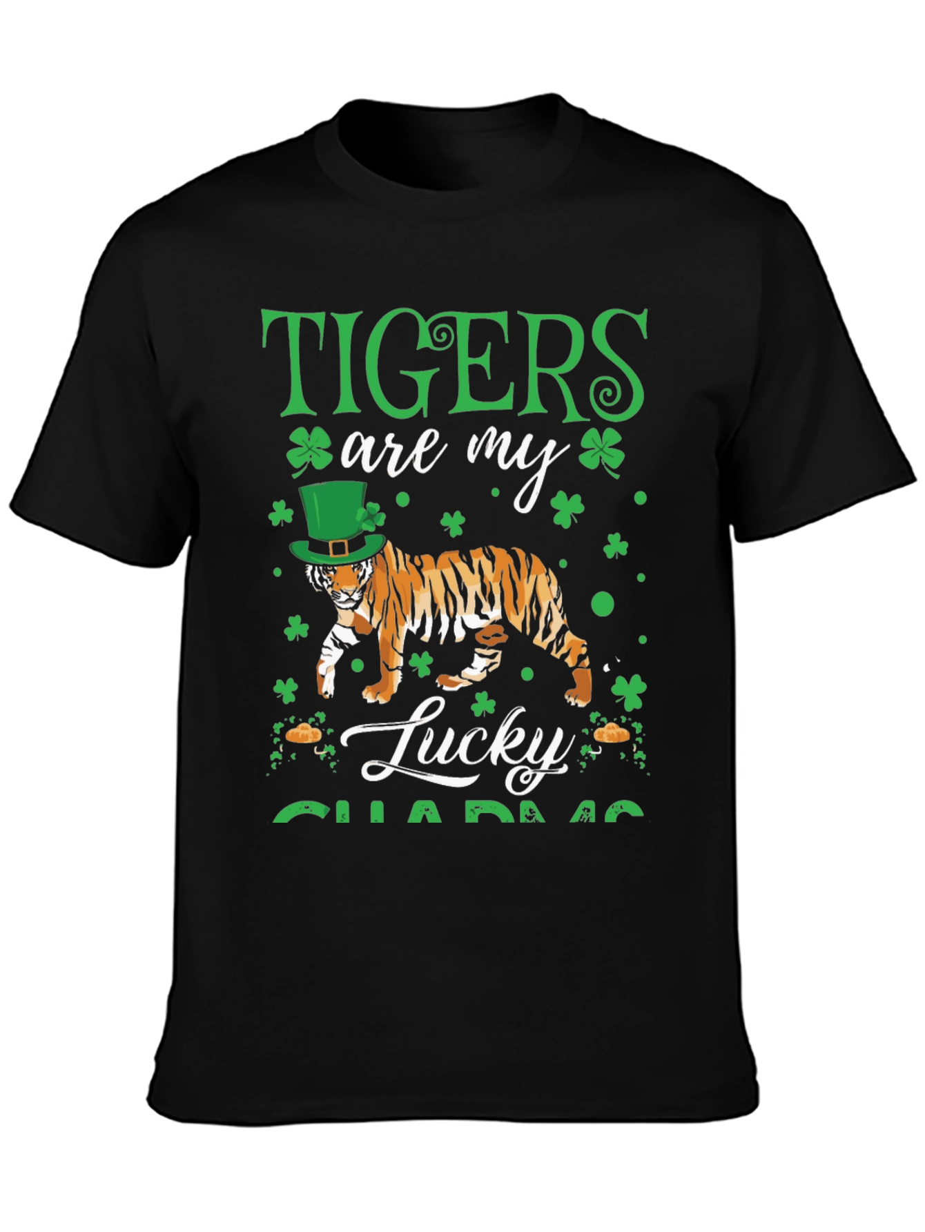 Lucky Tigers St. Patricks Day T-Shirt
