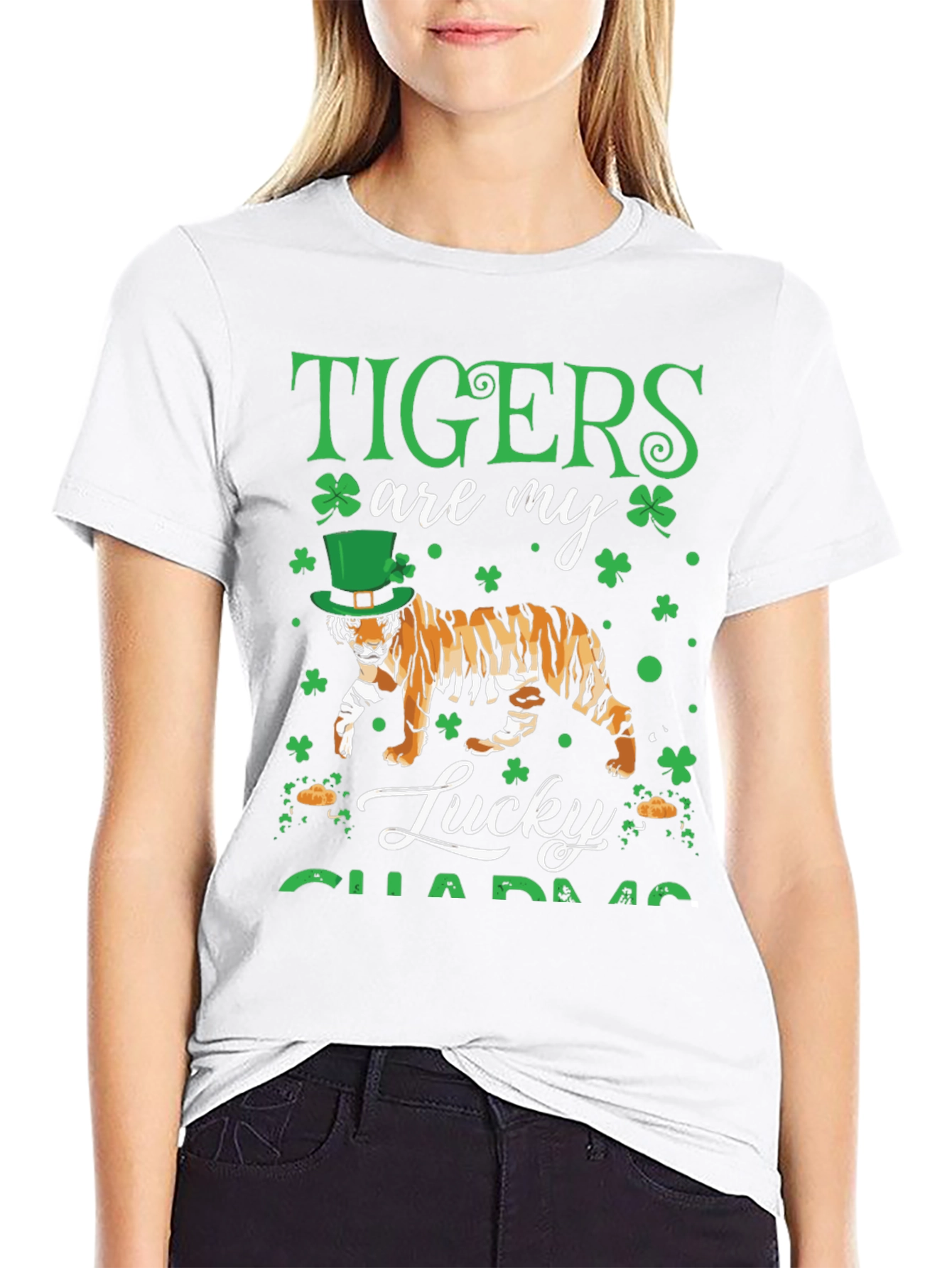 Lucky Tigers St. Patricks Day T-Shirt
