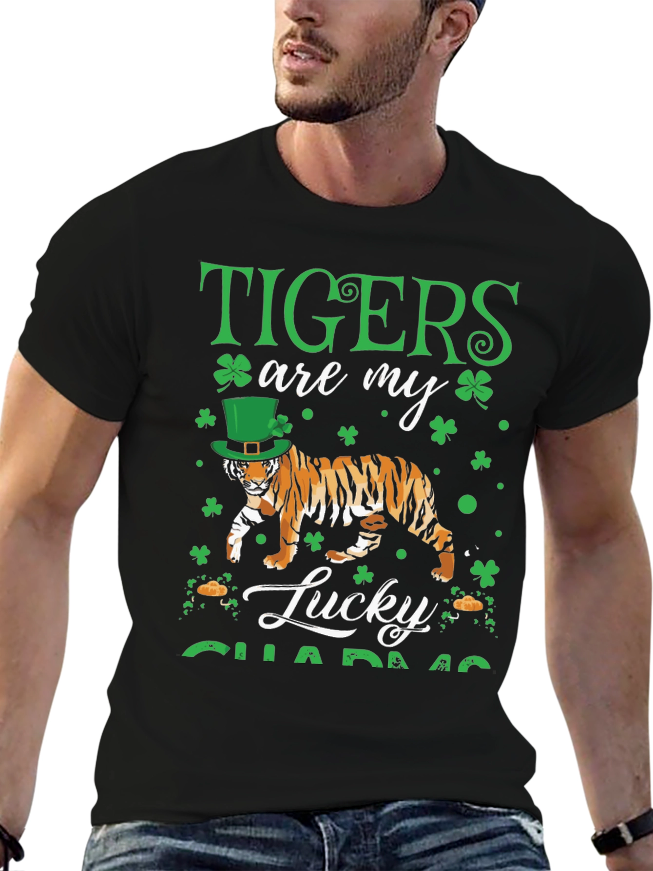 Lucky Tigers St. Patricks Day T-Shirt