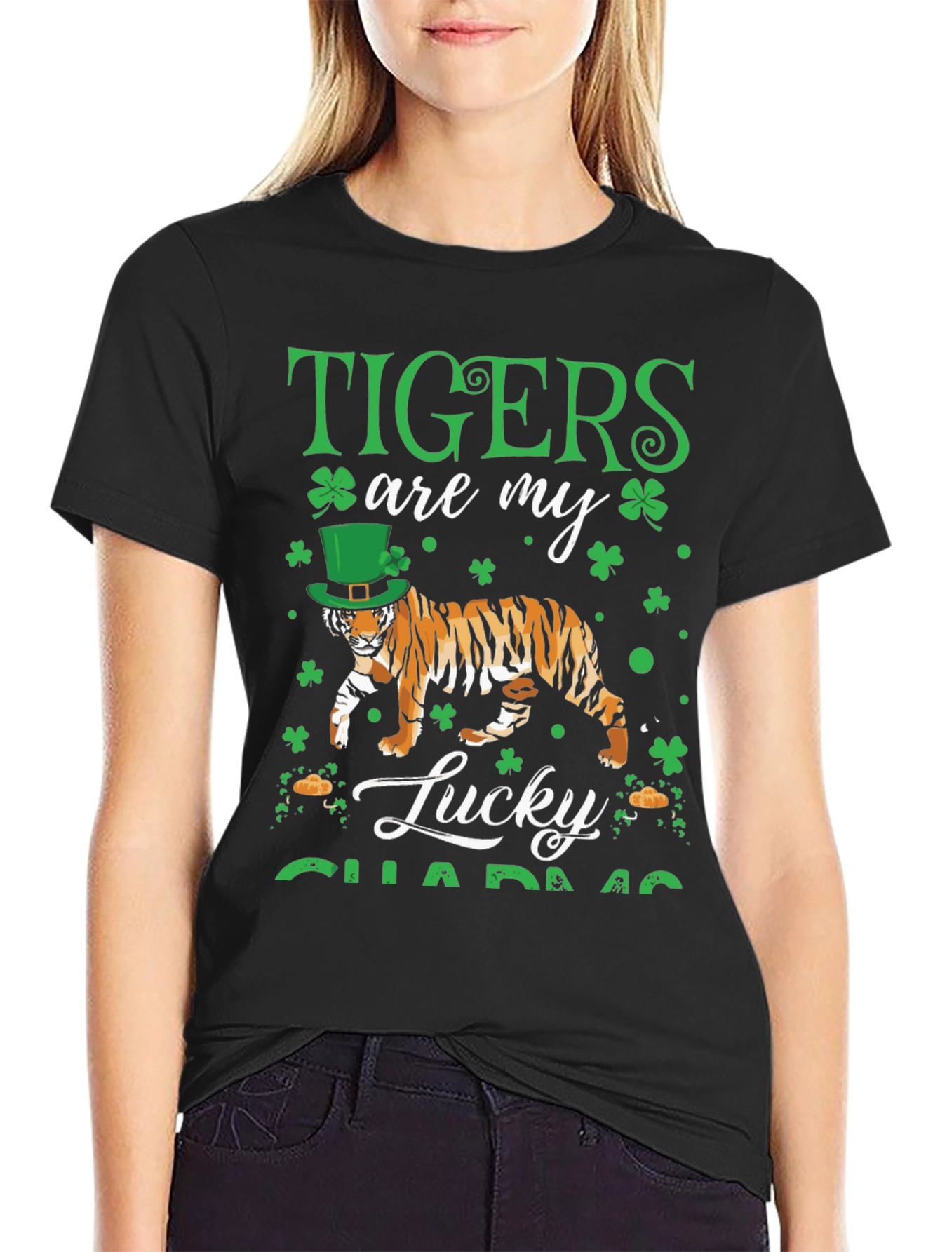 Lucky Tigers St. Patricks Day T-Shirt