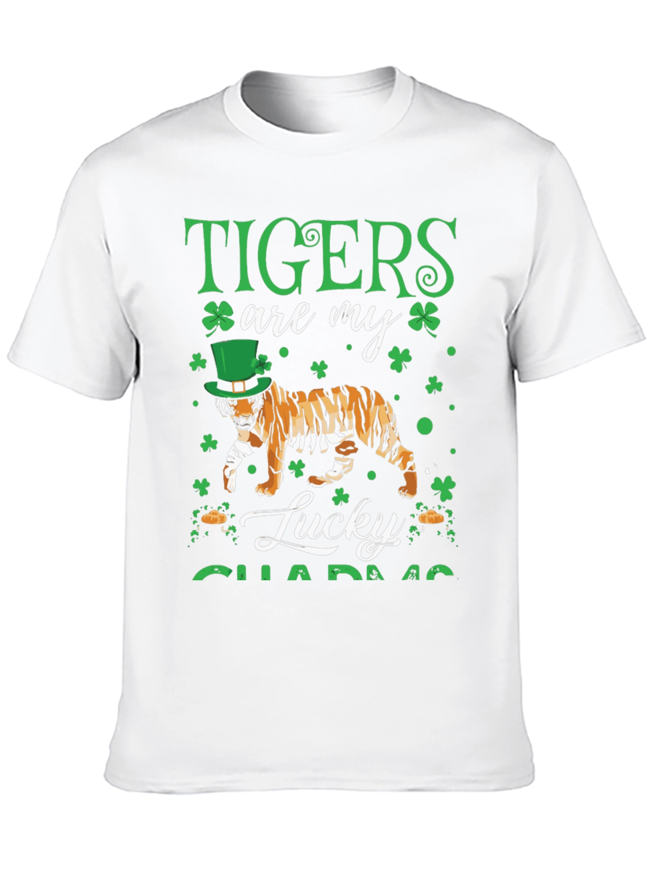 Lucky Tigers St. Patricks Day T-Shirt