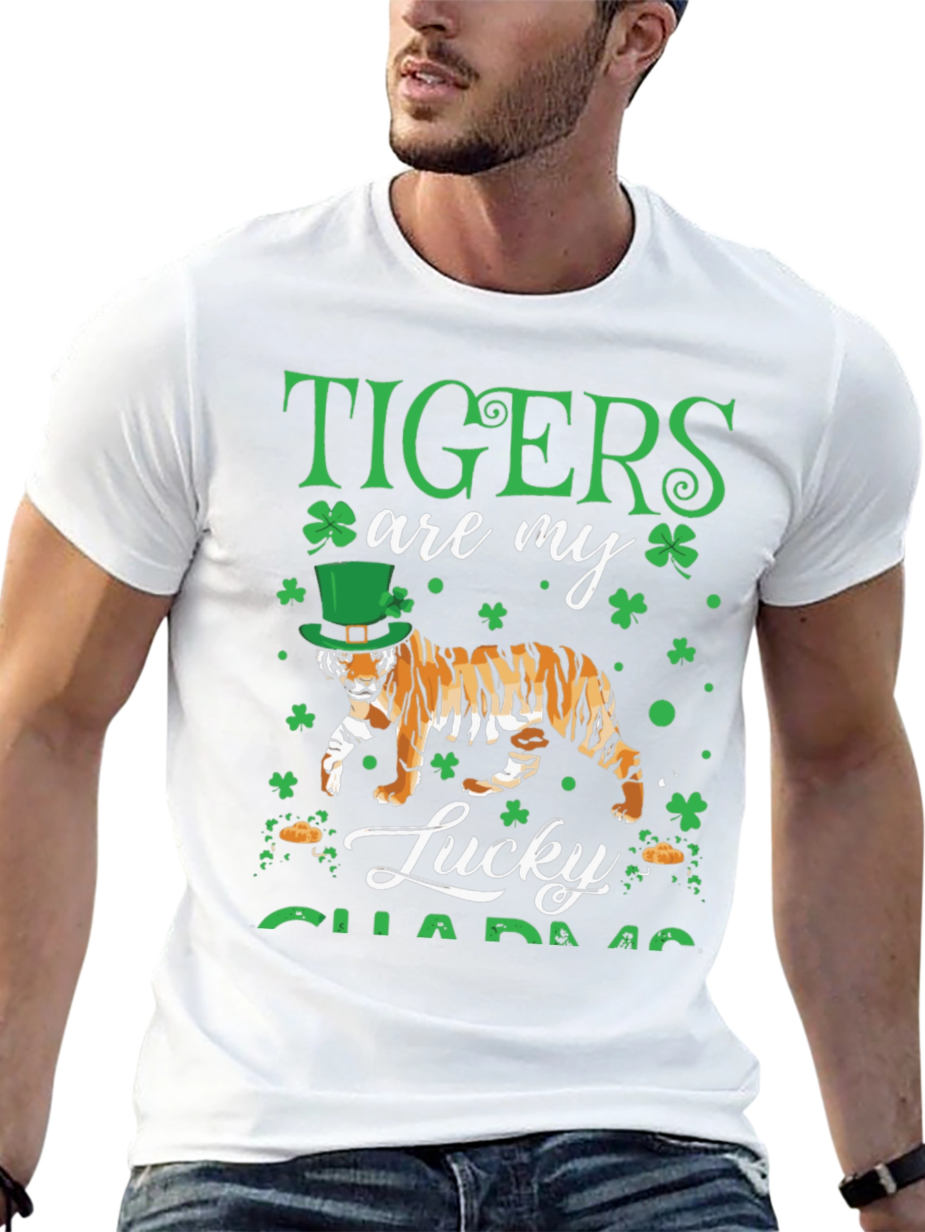 Lucky Tigers St. Patricks Day T-Shirt