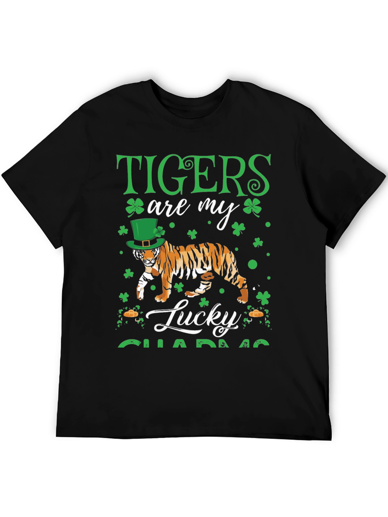 Lucky Tigers St. Patricks Day T-Shirt