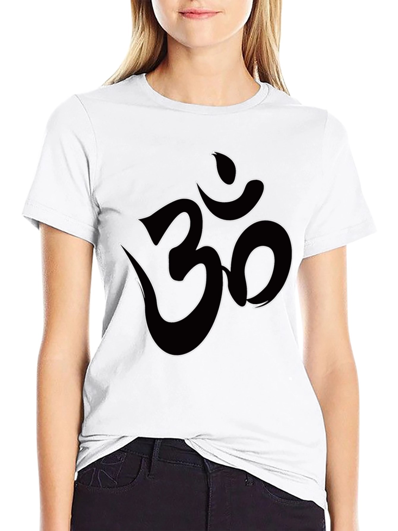 Om Symbol Graphic Tee - Yoga & Meditation Shirt