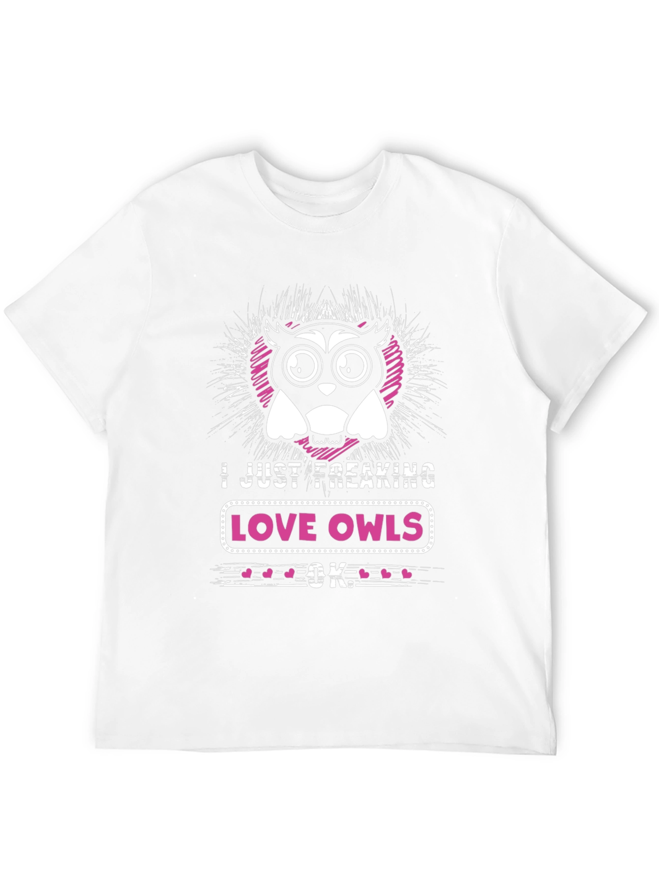 I Love Owls Graphic T-Shirt
