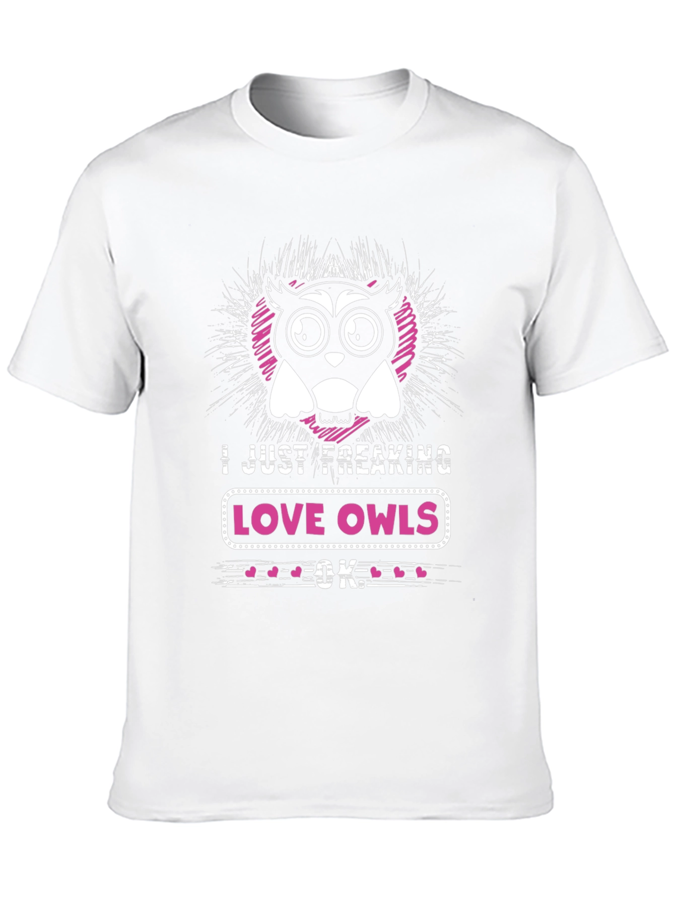 I Love Owls Graphic T-Shirt
