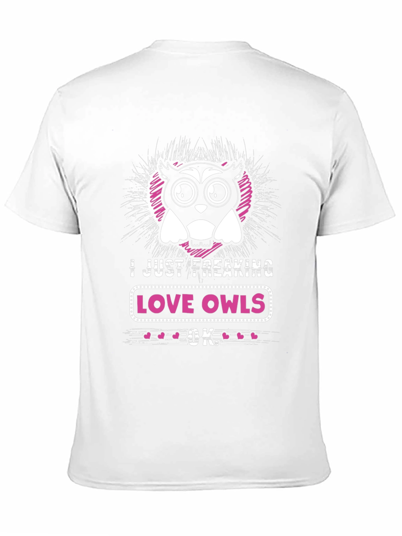 I Love Owls Graphic T-Shirt