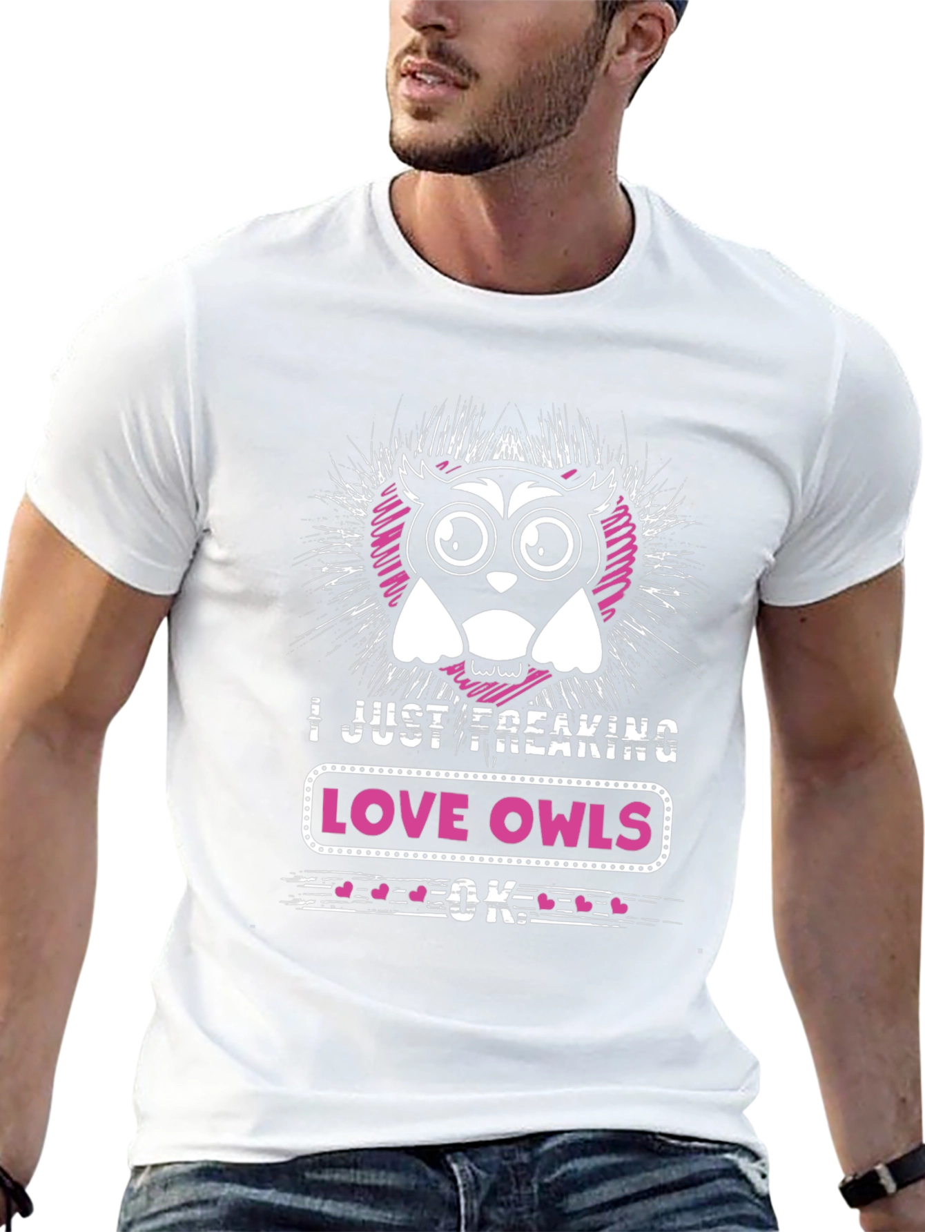 I Love Owls Graphic T-Shirt