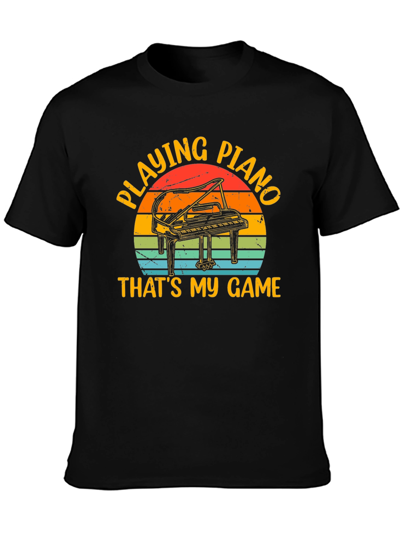 Piano Player T-Shirt - Thats My Game Retro Style