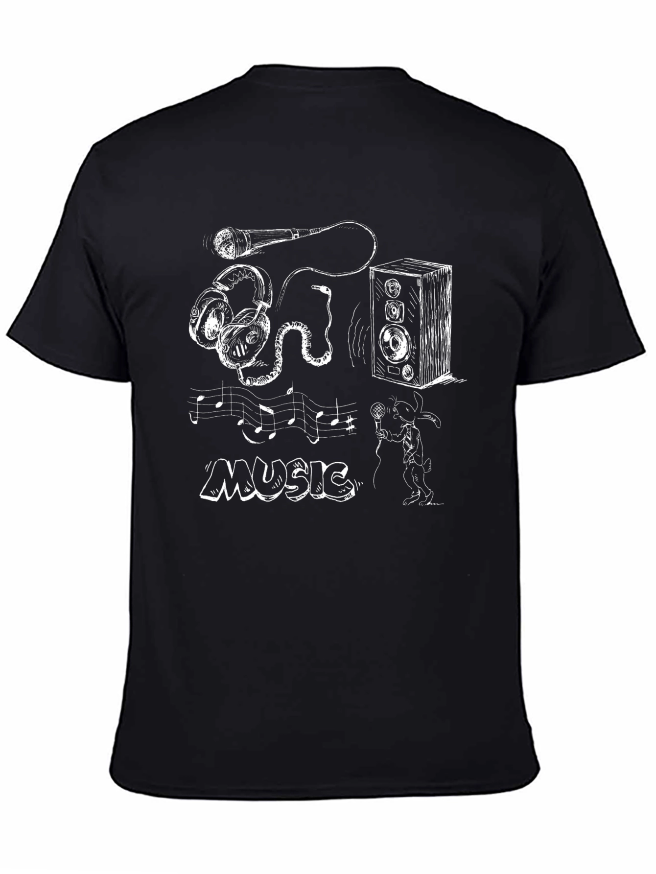 Black Music Graphic Tee