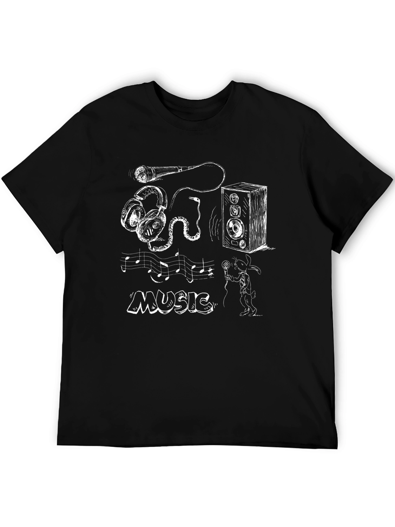 Black Music Graphic Tee