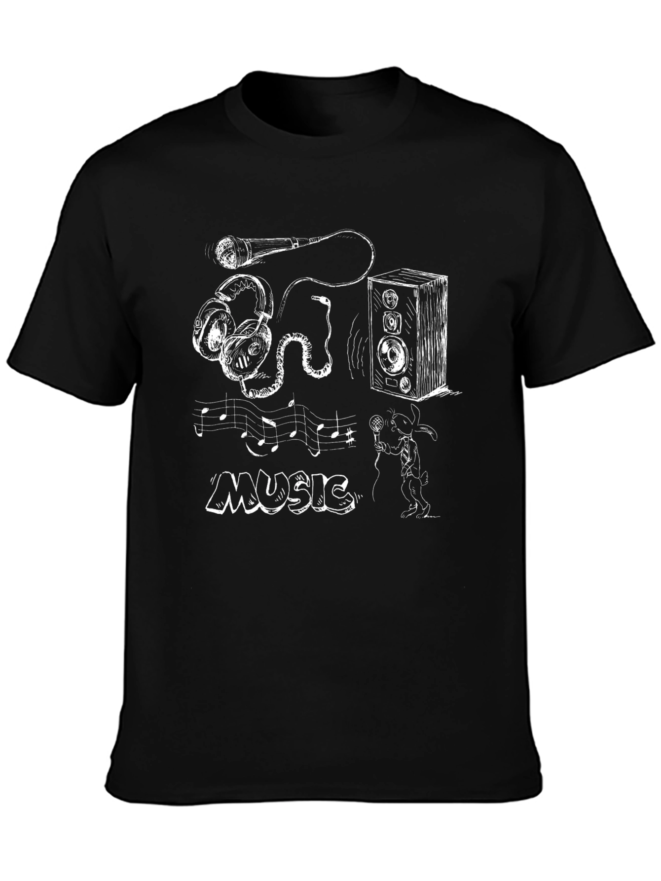 Black Music Graphic Tee