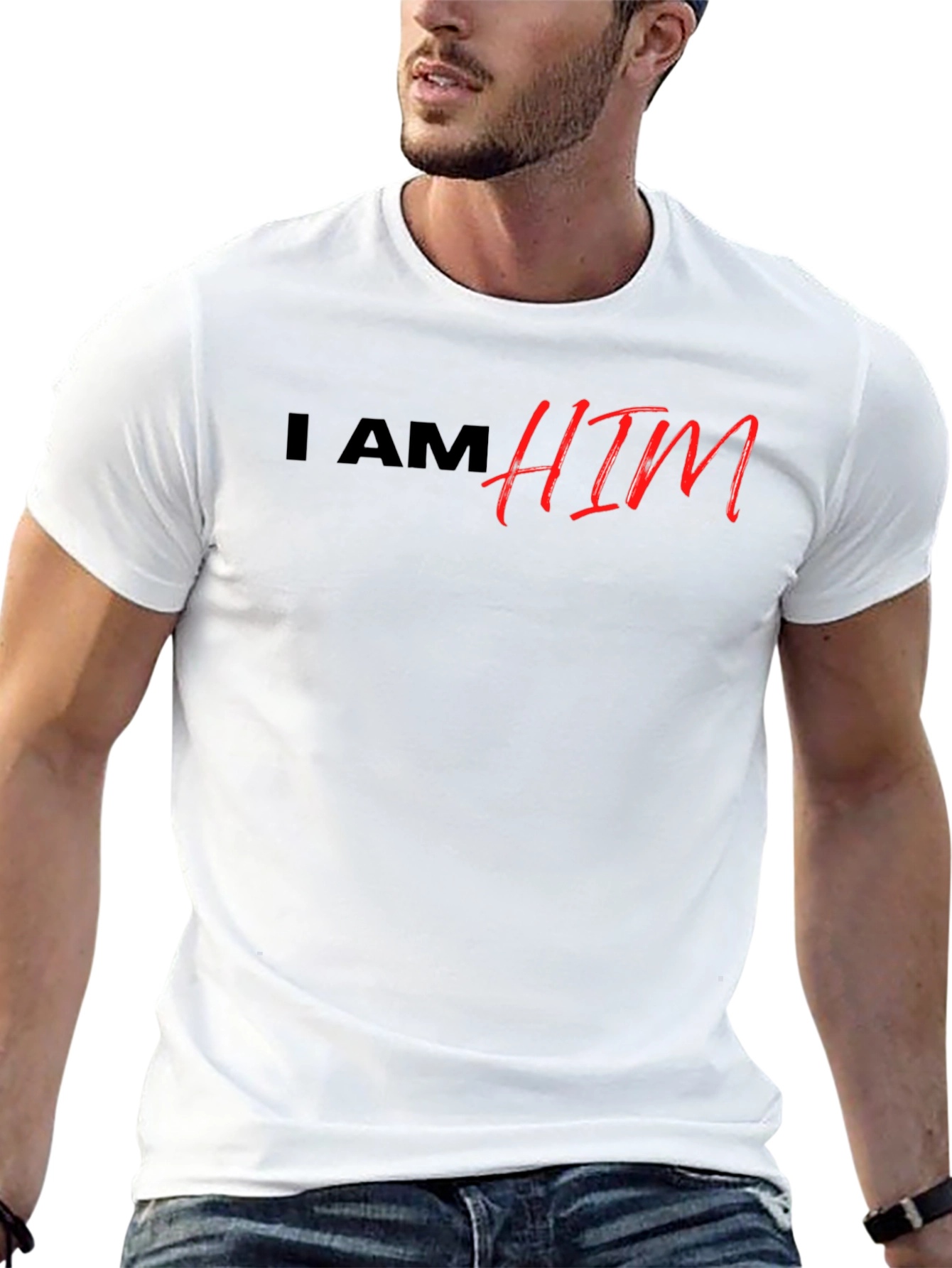 I AM HIM Graphic Tee - Premium Quality