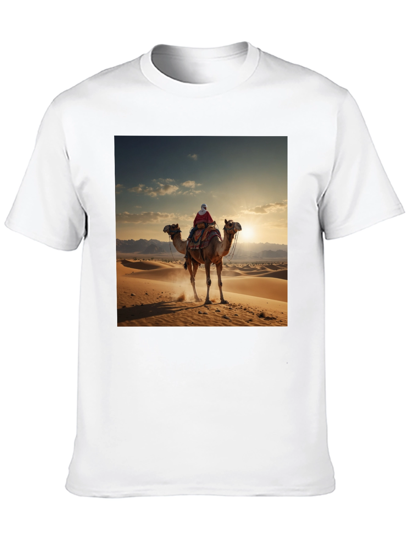 Camel Desert Graphic T-Shirt