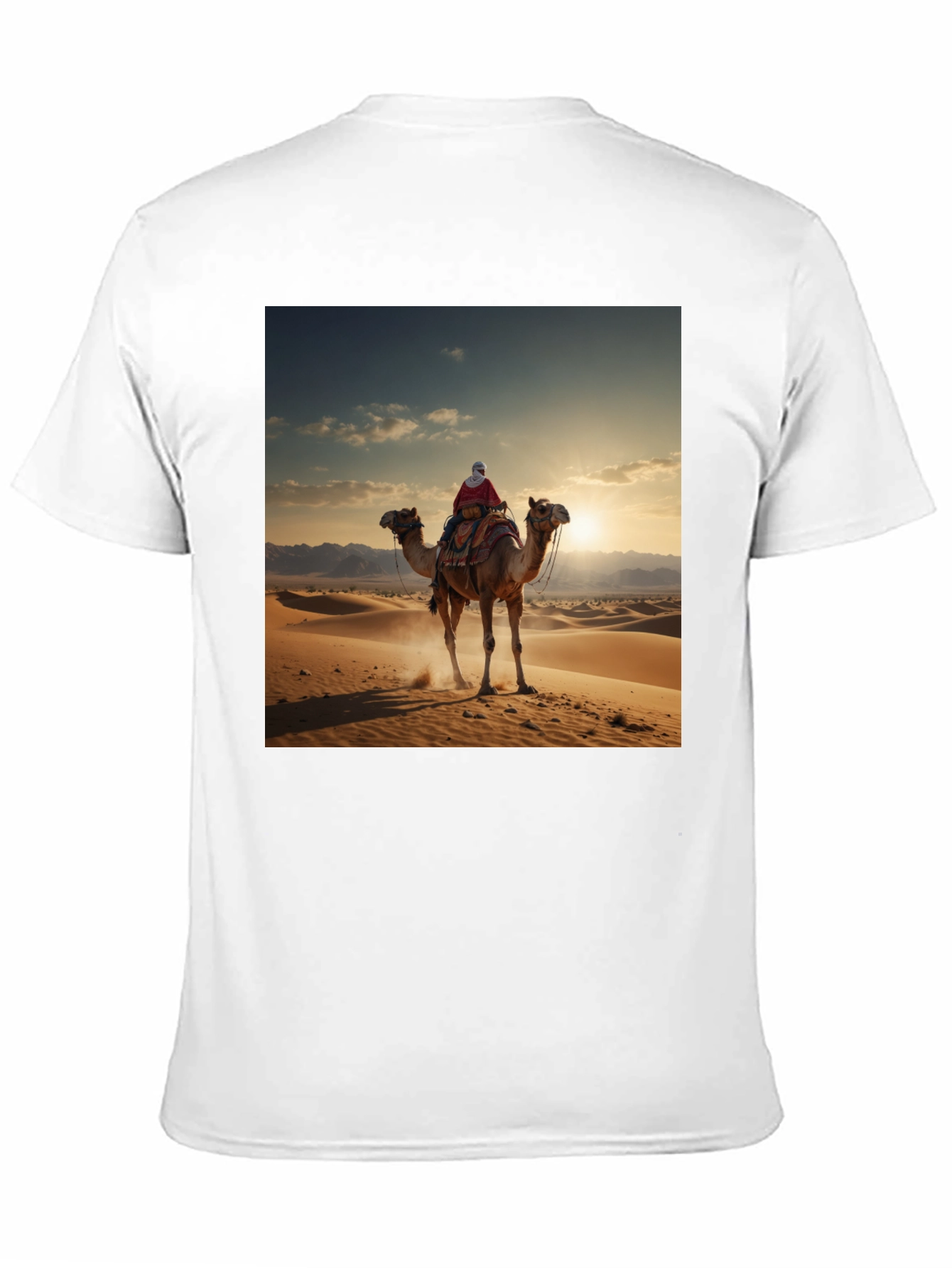 Camel Desert Graphic T-Shirt