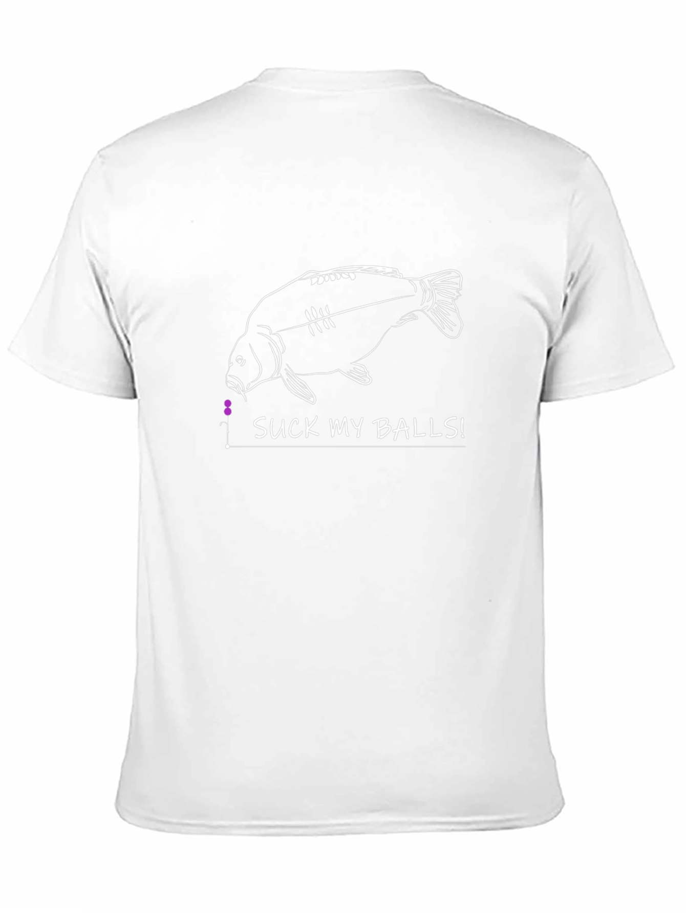 Suck My Balls Fishing T-Shirt