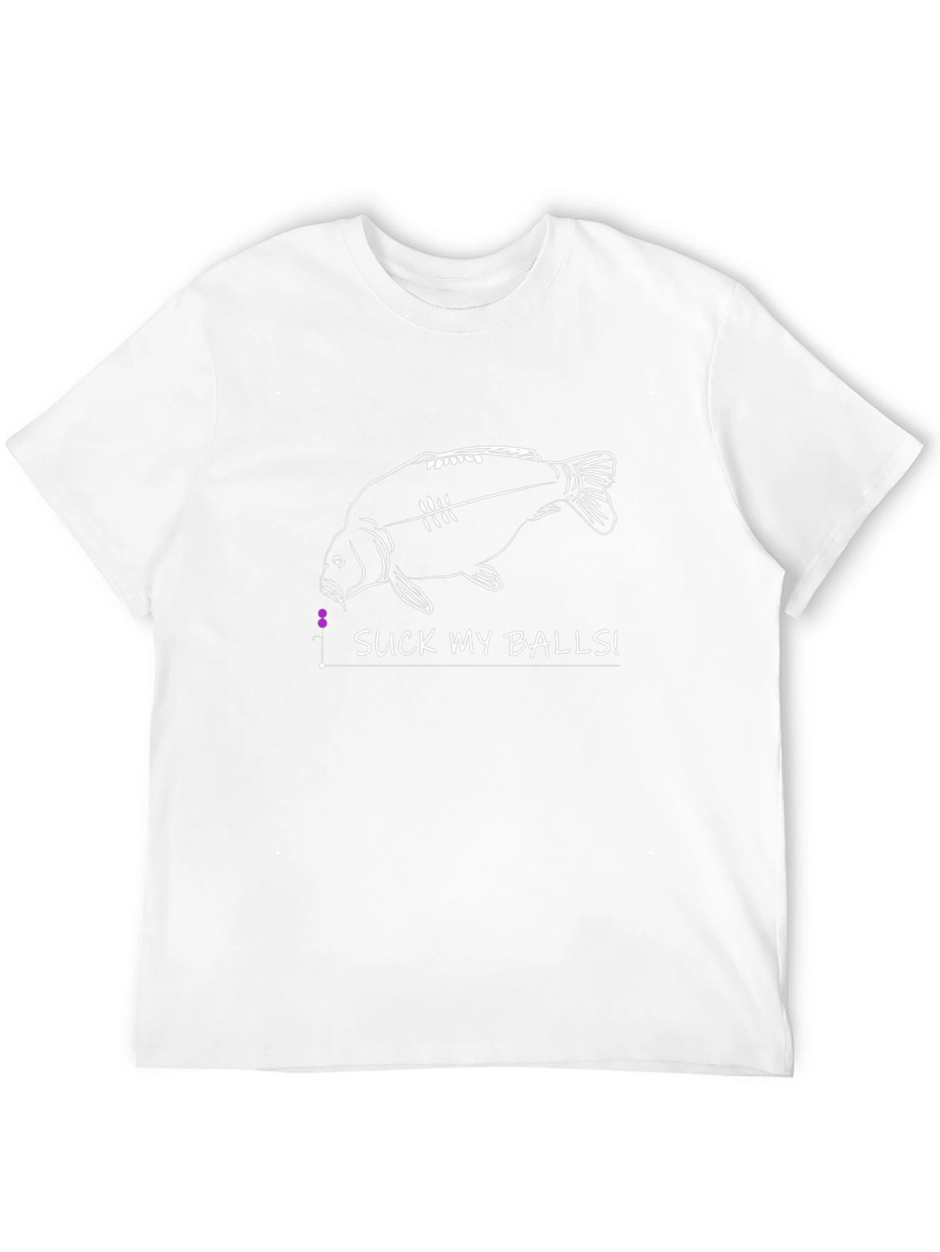 Suck My Balls Fishing T-Shirt