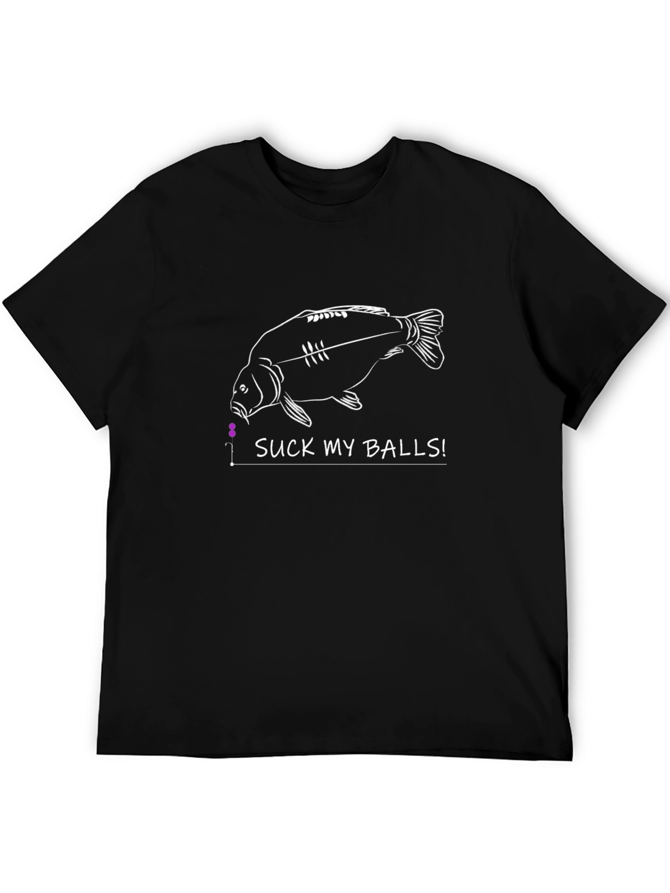 Suck My Balls Fishing T-Shirt