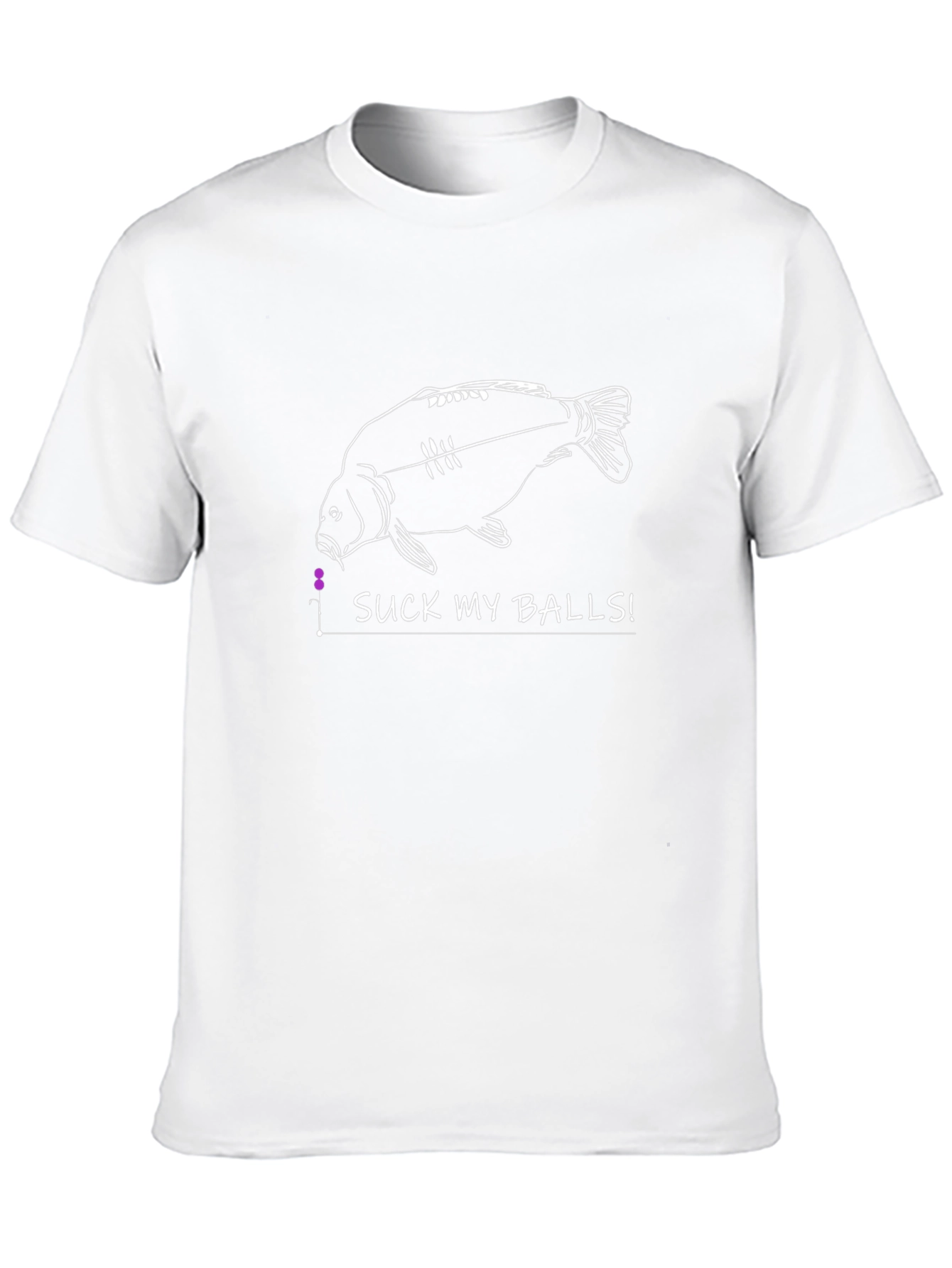 Suck My Balls Fishing T-Shirt