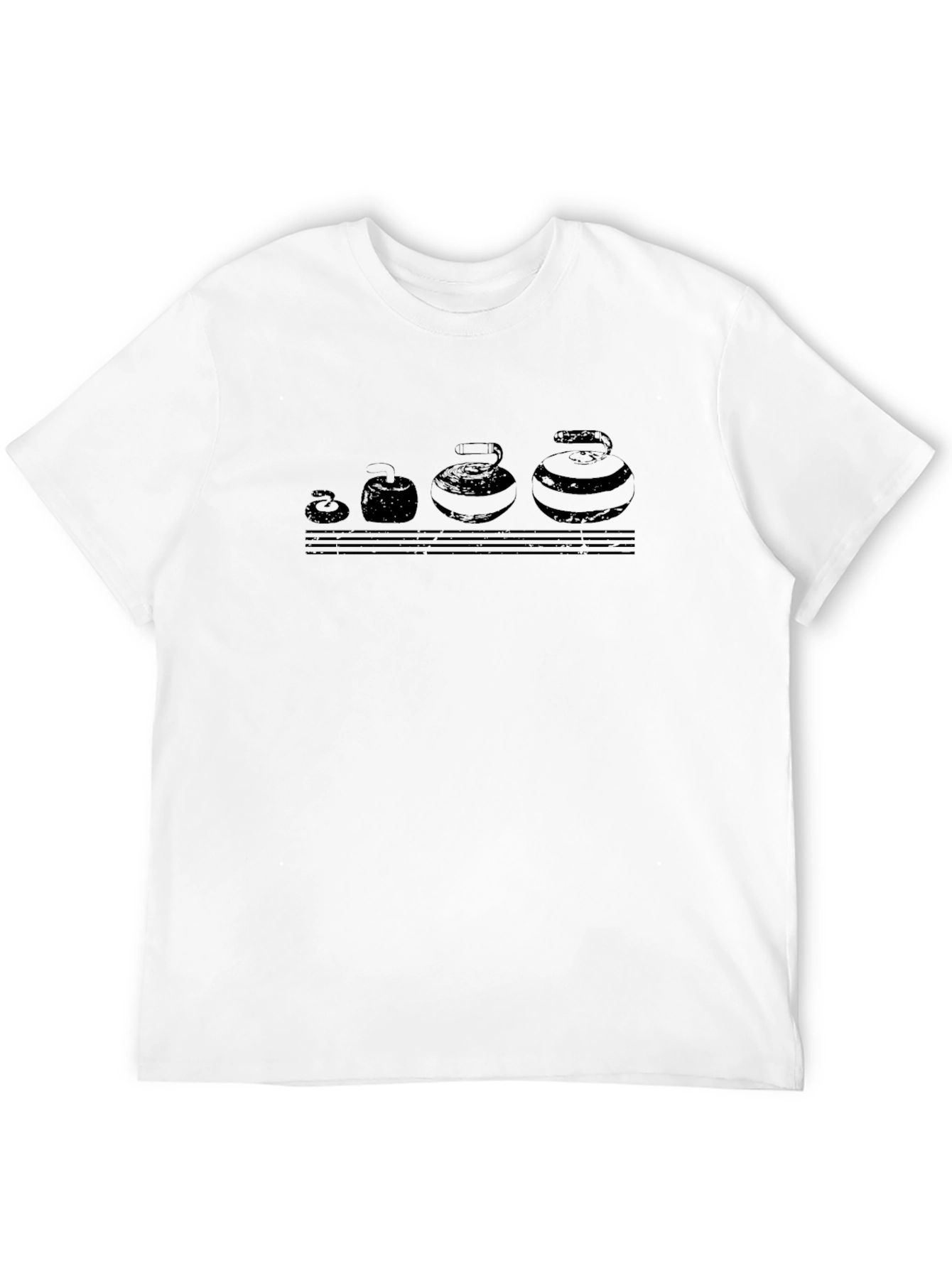 Curling Evolution T-Shirt - Black