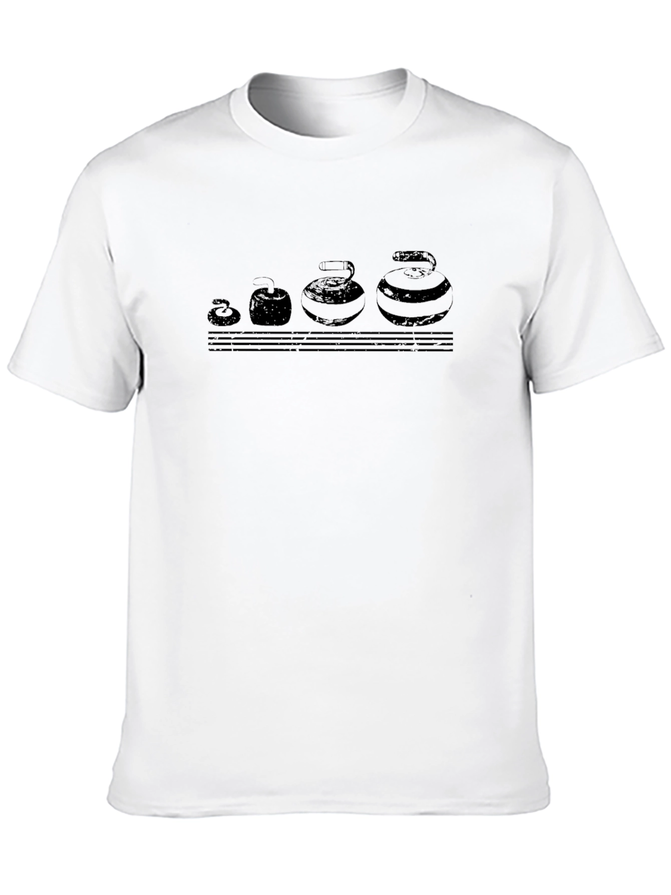 Curling Evolution T-Shirt - Black