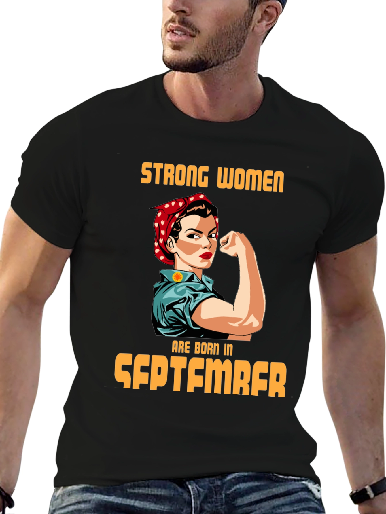 Strong Women Born in September T-Shirt