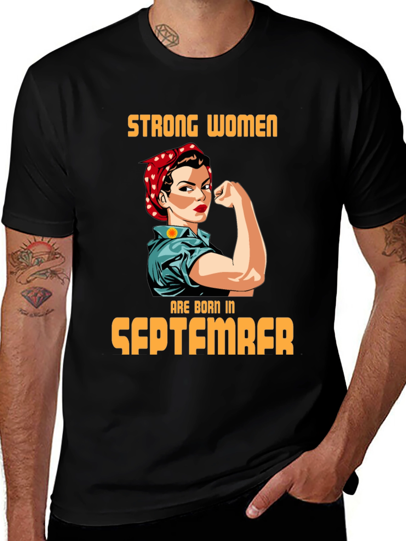 Strong Women Born in September T-Shirt