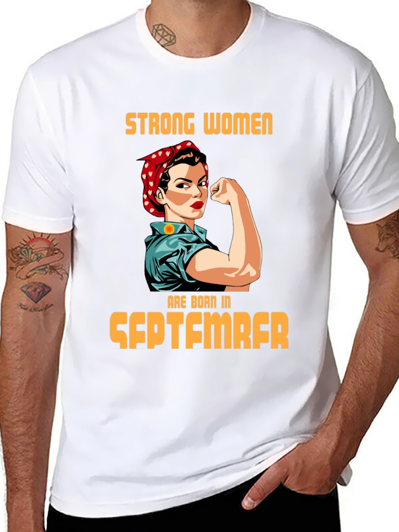 Strong Women Born in September T-Shirt