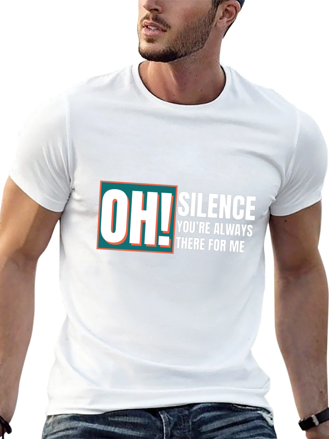 OH! Silence Graphic Tee - Always There T-Shirt