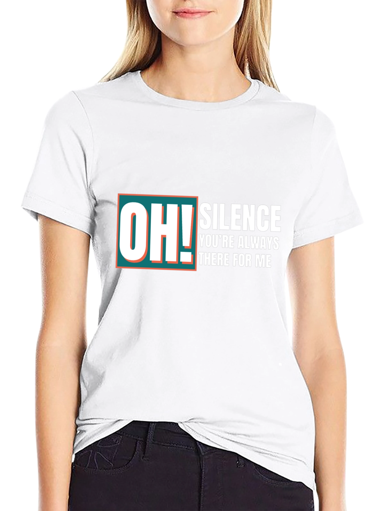 OH! Silence Graphic Tee - Always There T-Shirt