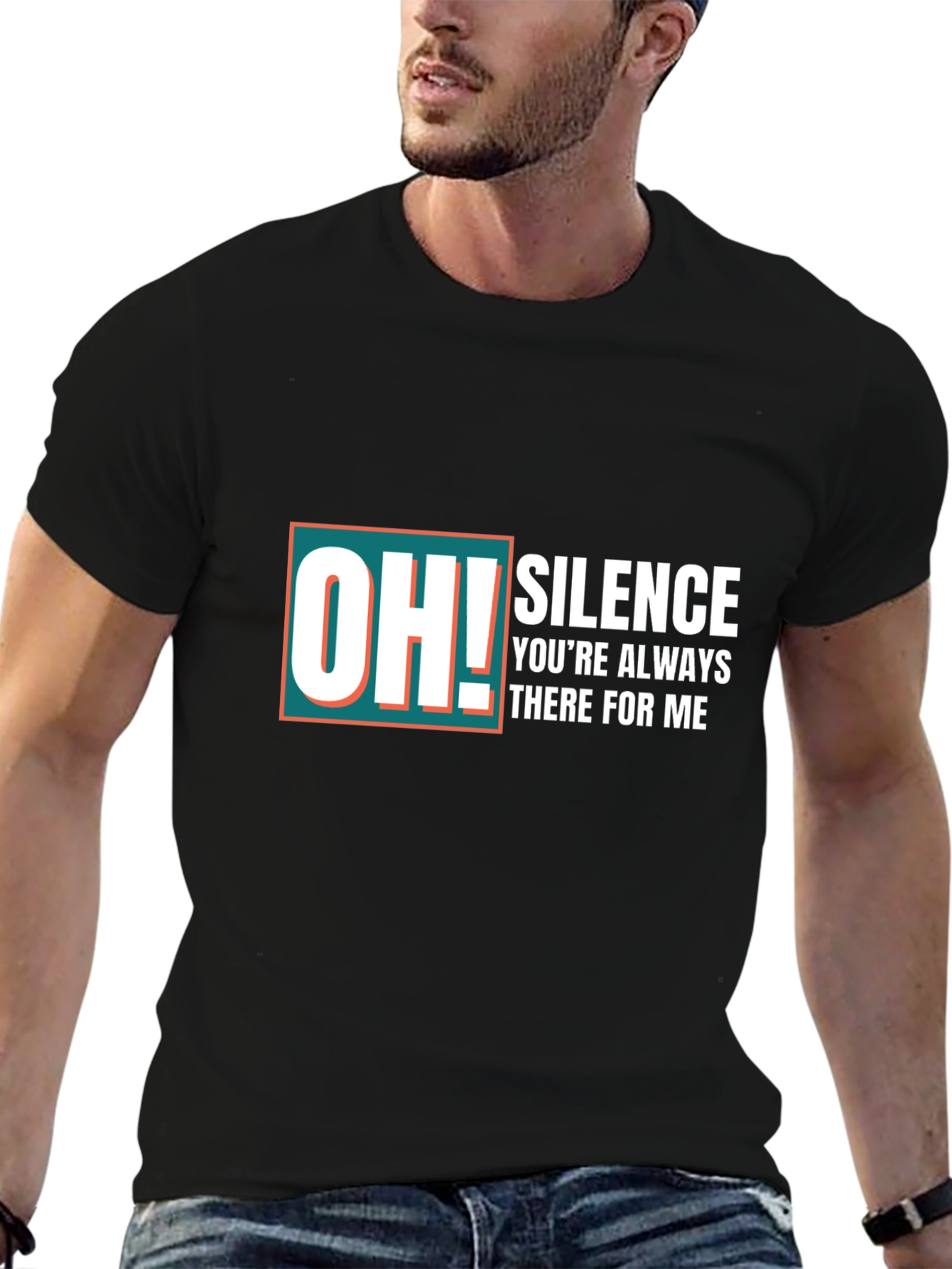 OH! Silence Graphic Tee - Always There T-Shirt