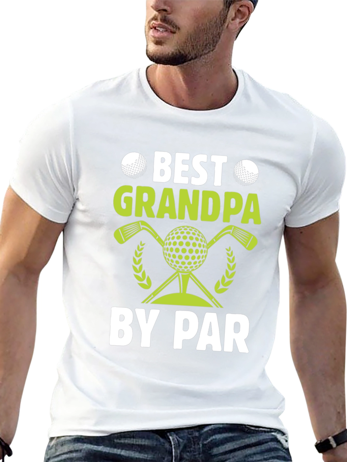 Best Grandpa By Par Golf T-Shirt