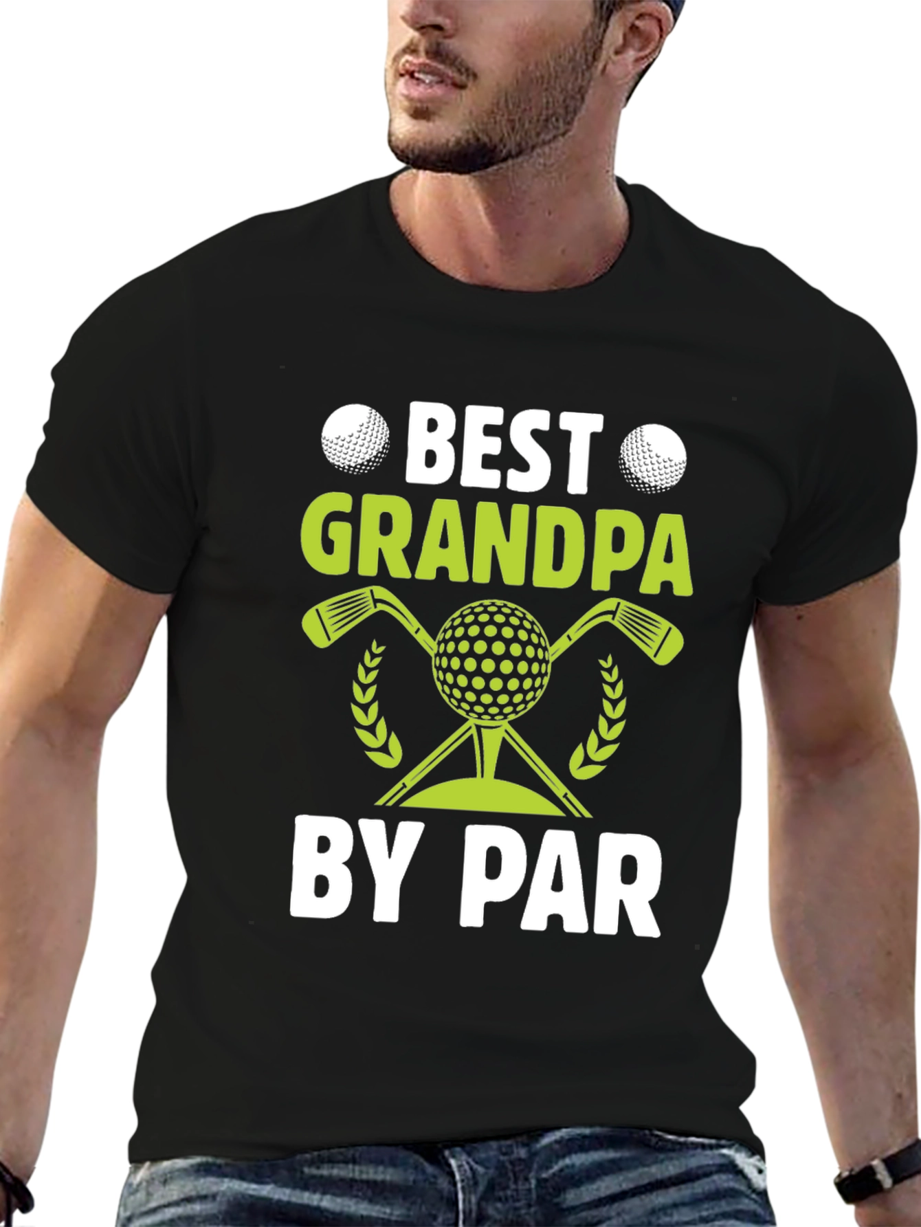 Best Grandpa By Par Golf T-Shirt