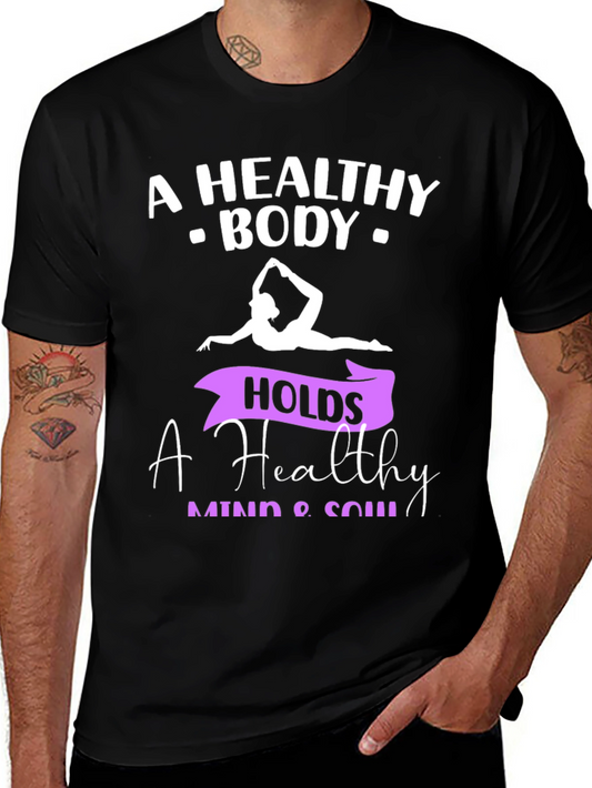 Healthy Body T-Shirt - Wellness Graphic Tee
