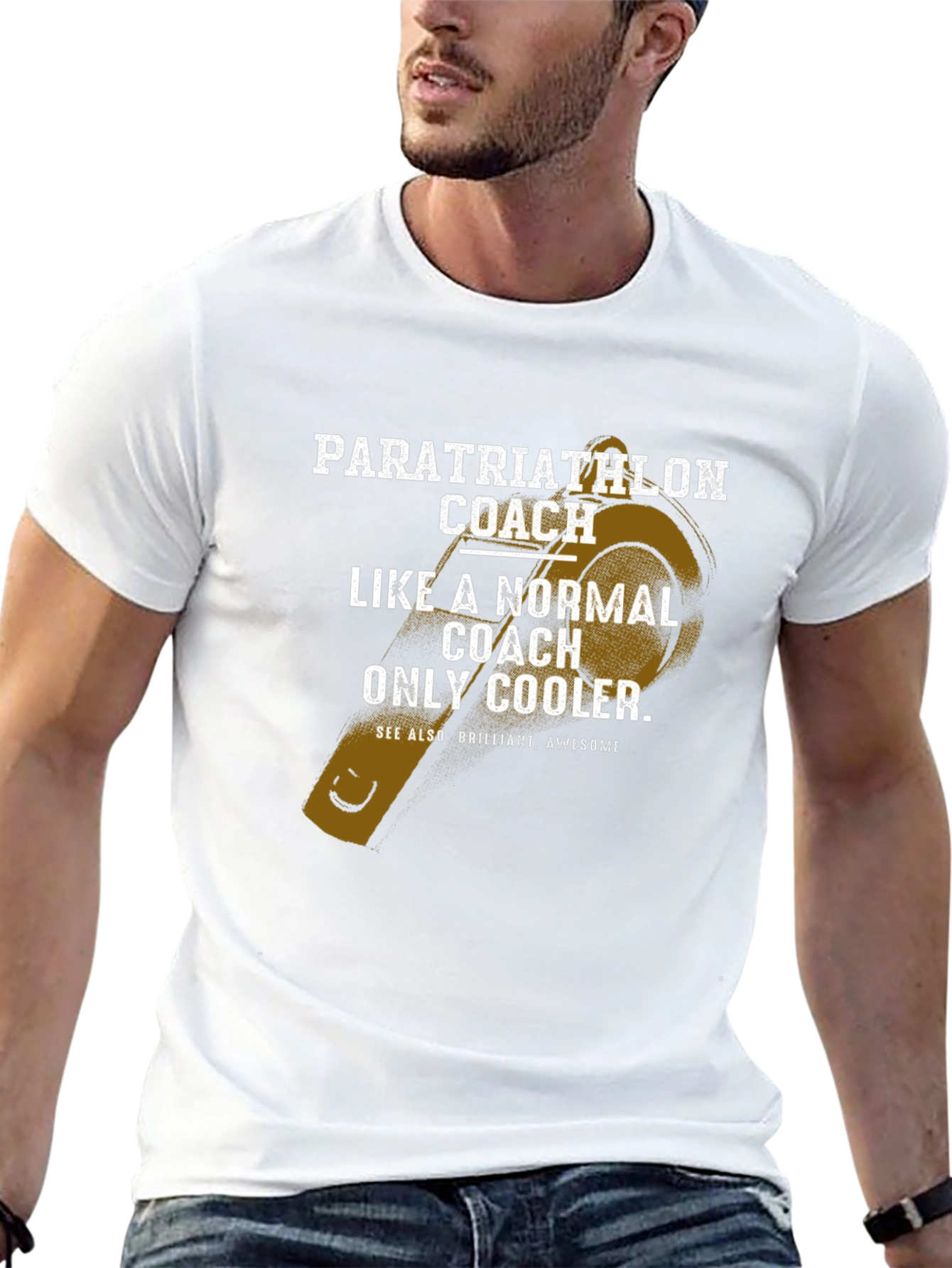 Paratriathlon Coach T-Shirt - Cool Coach Gift