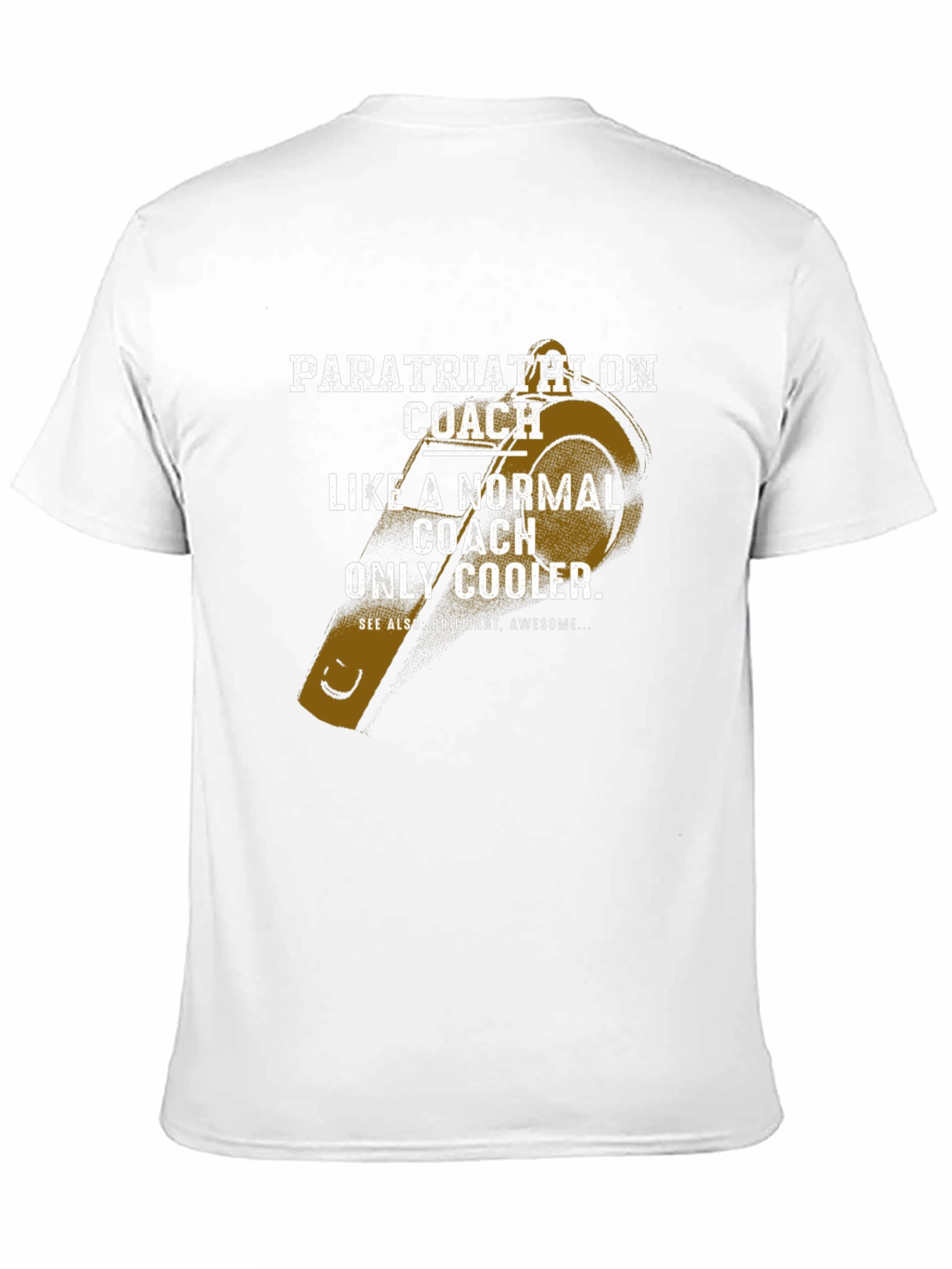 Paratriathlon Coach T-Shirt - Cool Coach Gift