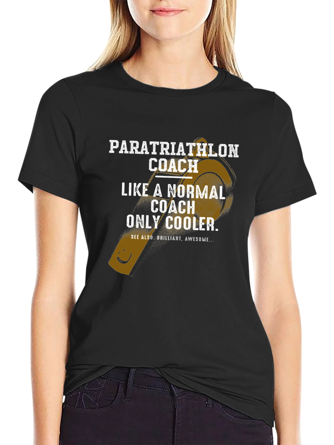 Paratriathlon Coach T-Shirt - Cool Coach Gift