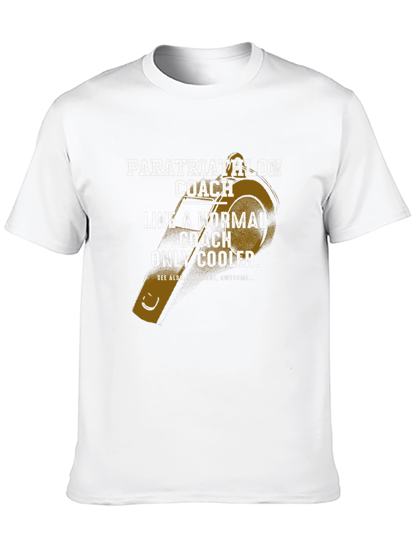 Paratriathlon Coach T-Shirt - Cool Coach Gift
