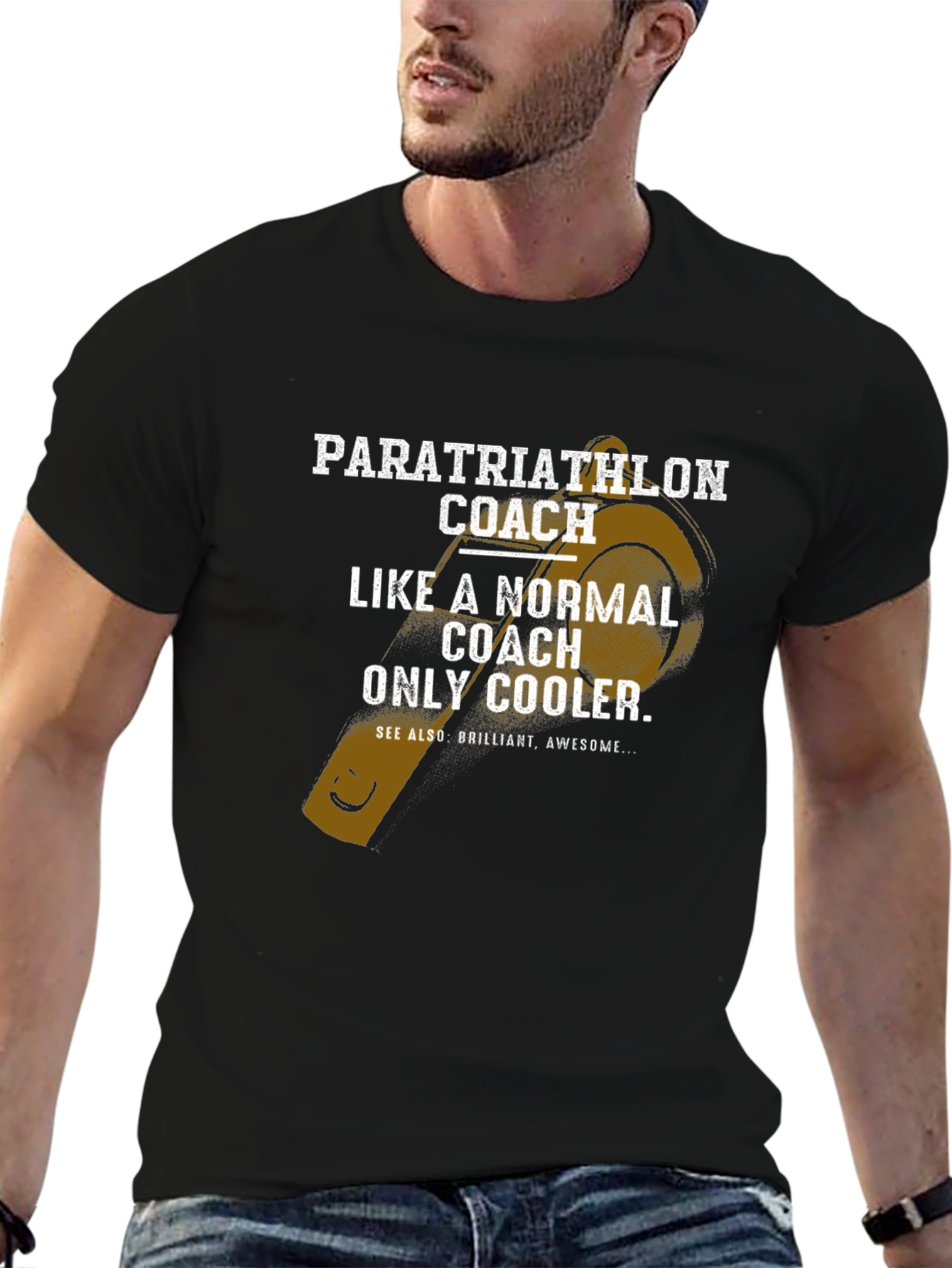 Paratriathlon Coach T-Shirt - Cool Coach Gift