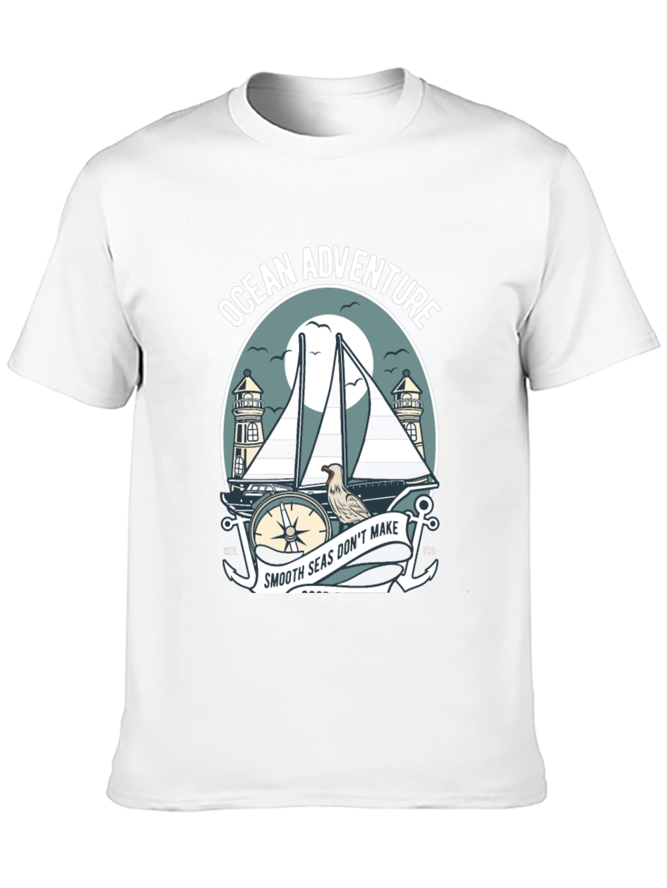 Ocean Adventure T-Shirt - Nautical Sailboat Design