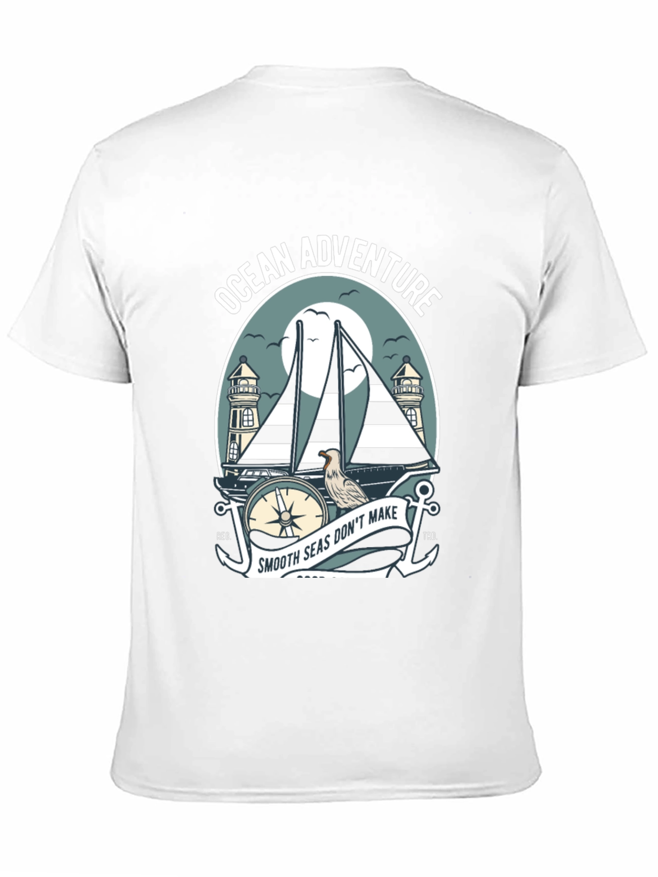 Ocean Adventure T-Shirt - Nautical Sailboat Design