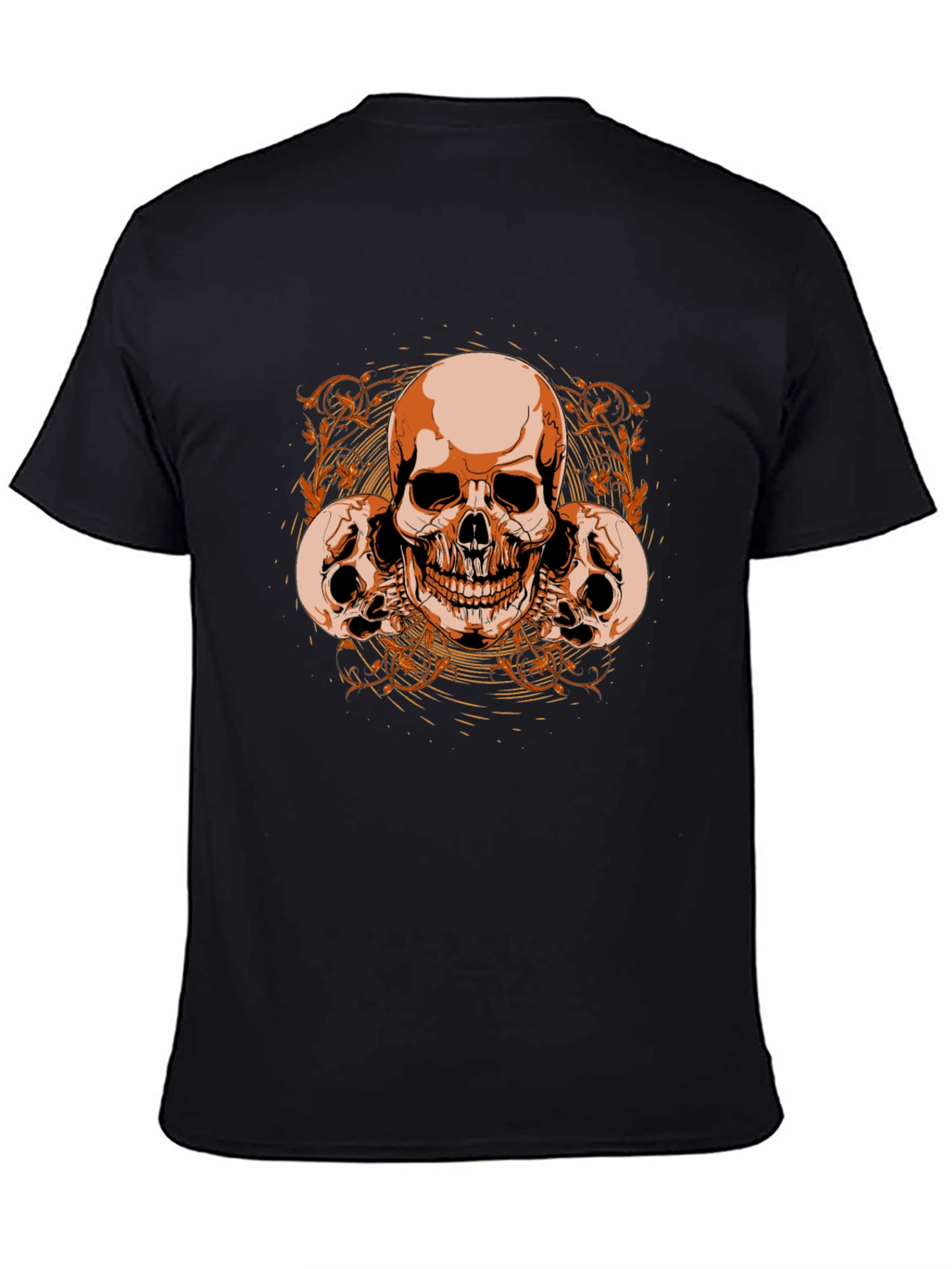 Skull Graphic Tee - Mens Fashion T-Shirt