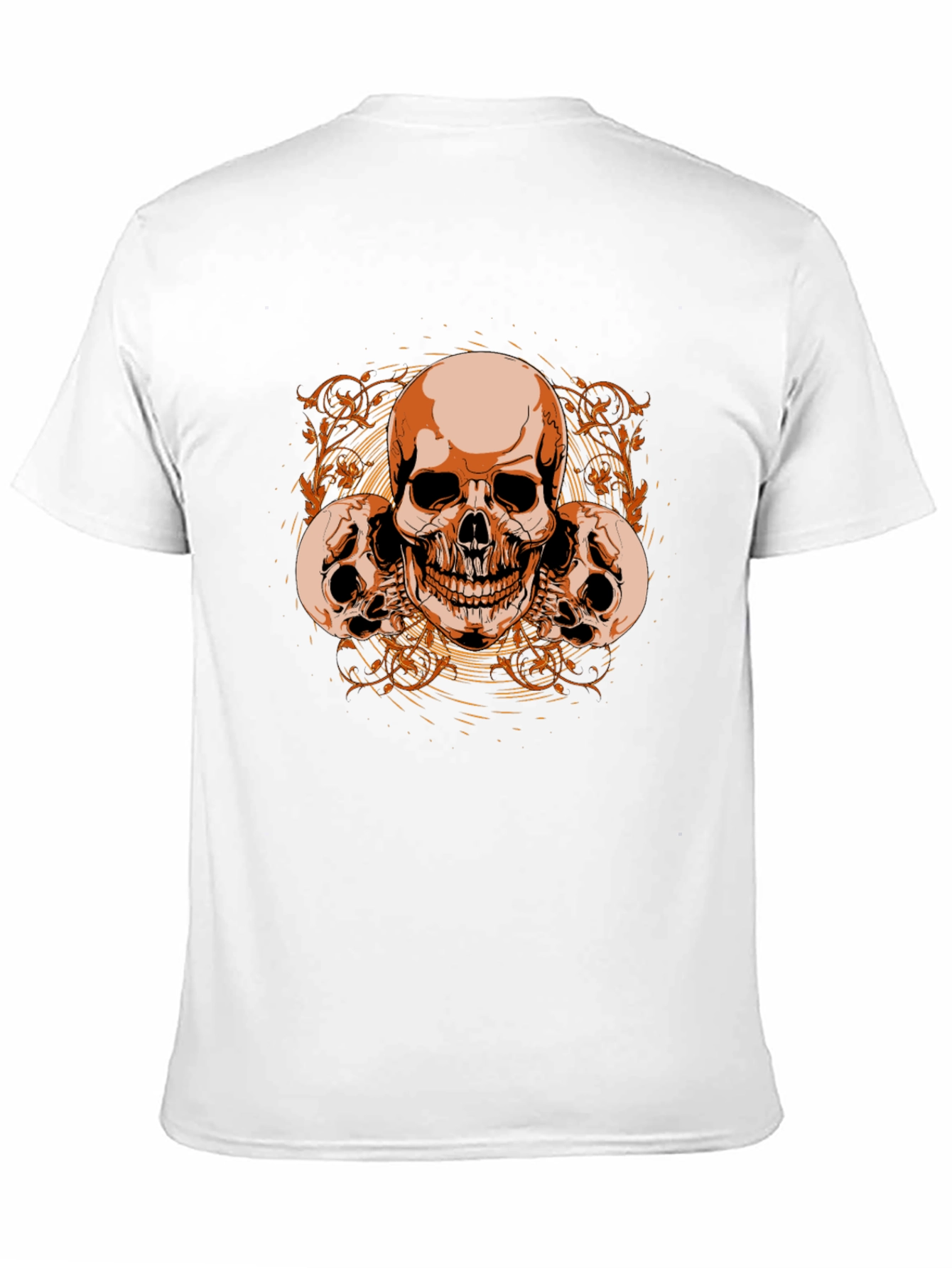 Skull Graphic Tee - Mens Fashion T-Shirt