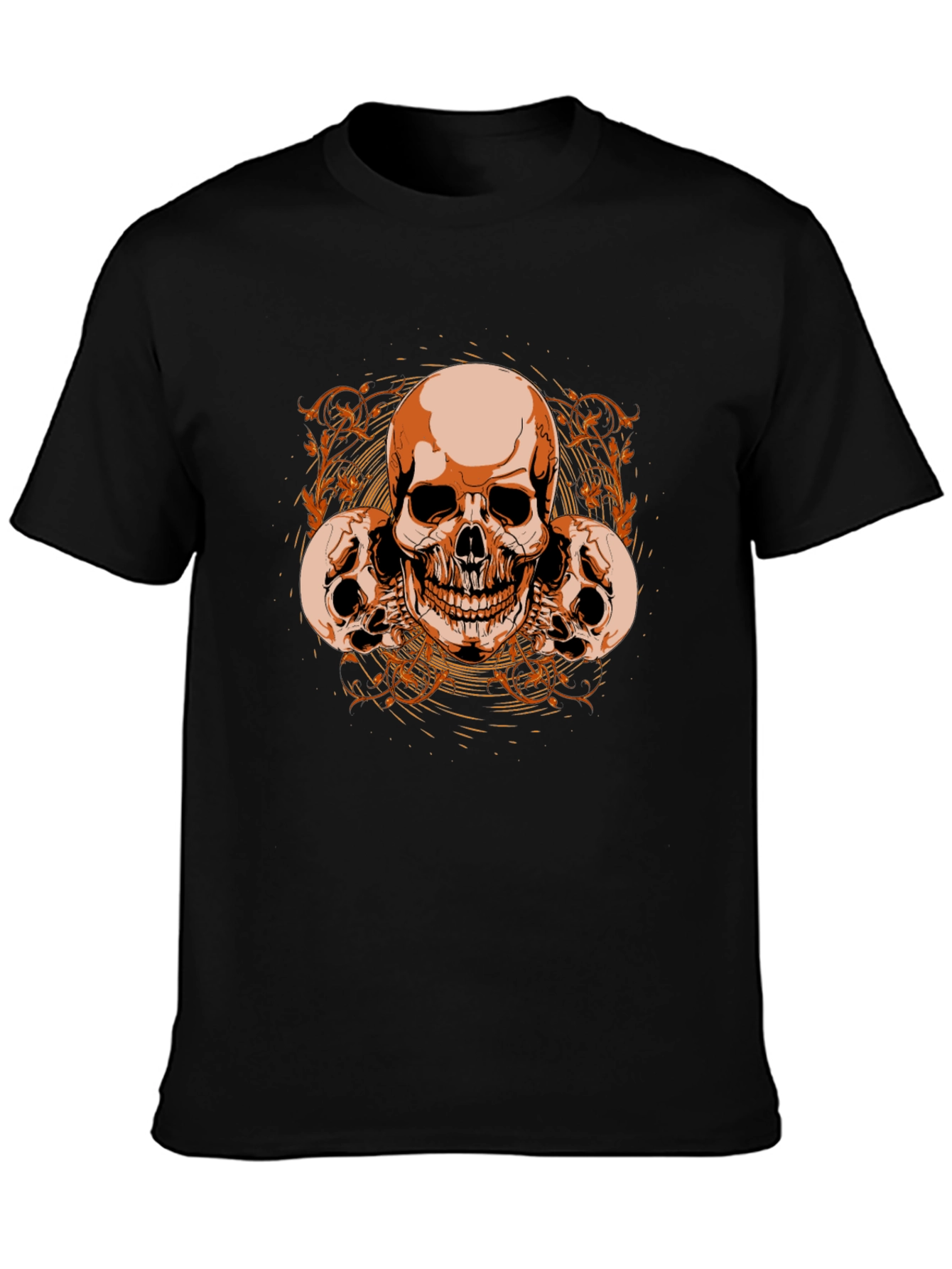 Skull Graphic Tee - Mens Fashion T-Shirt
