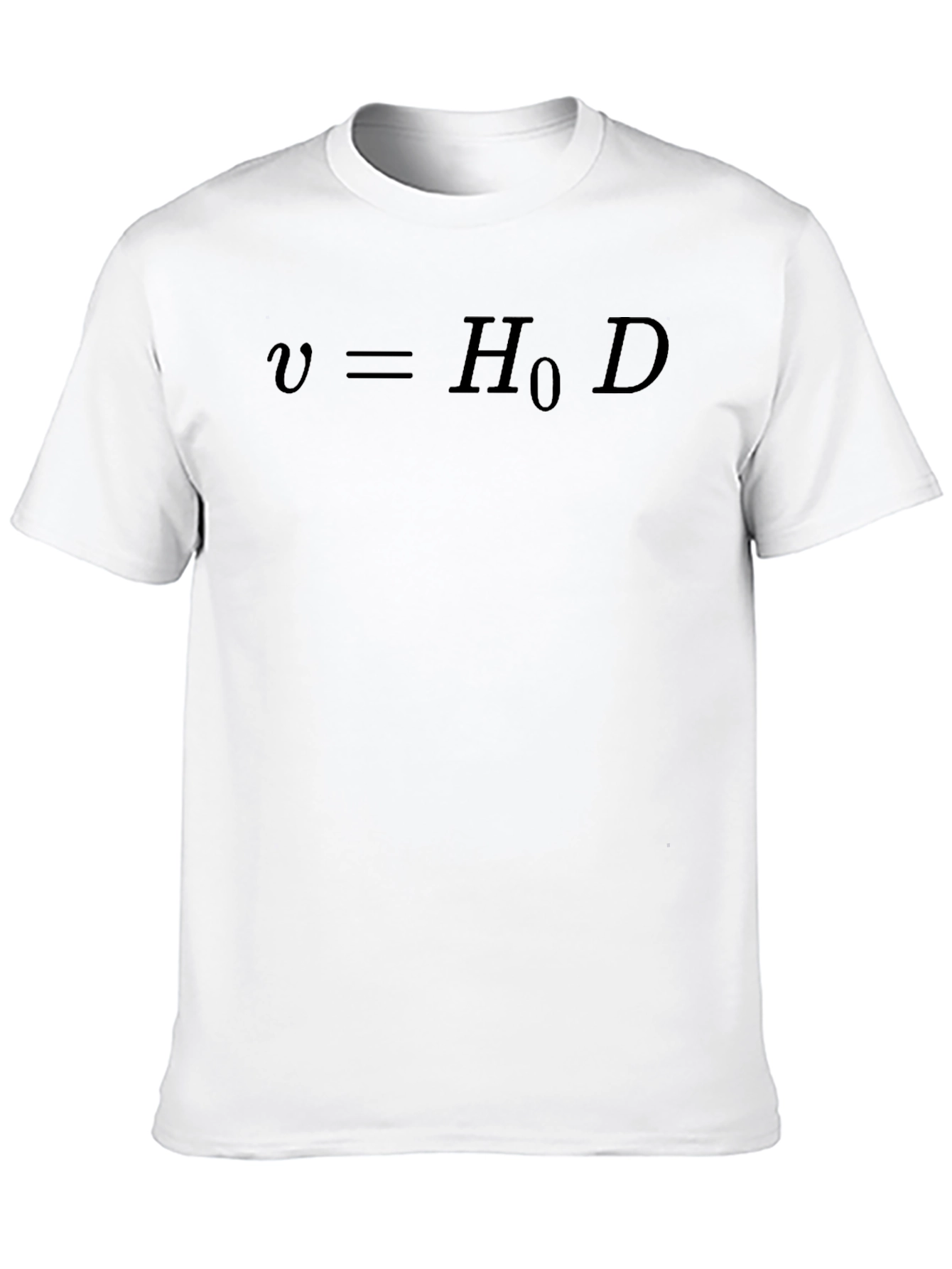 Hubbles Law Equation T-Shirt