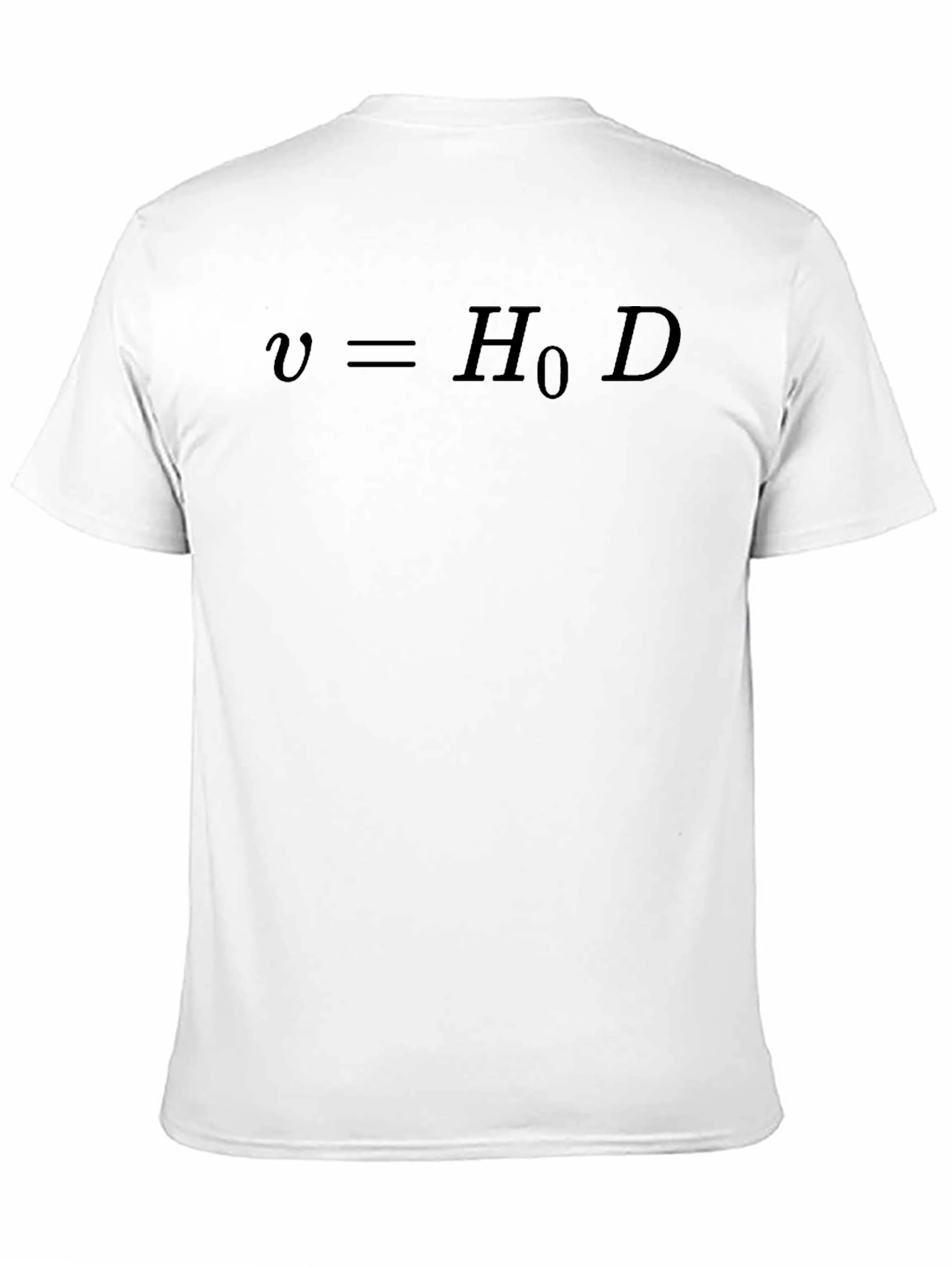 Hubbles Law Equation T-Shirt