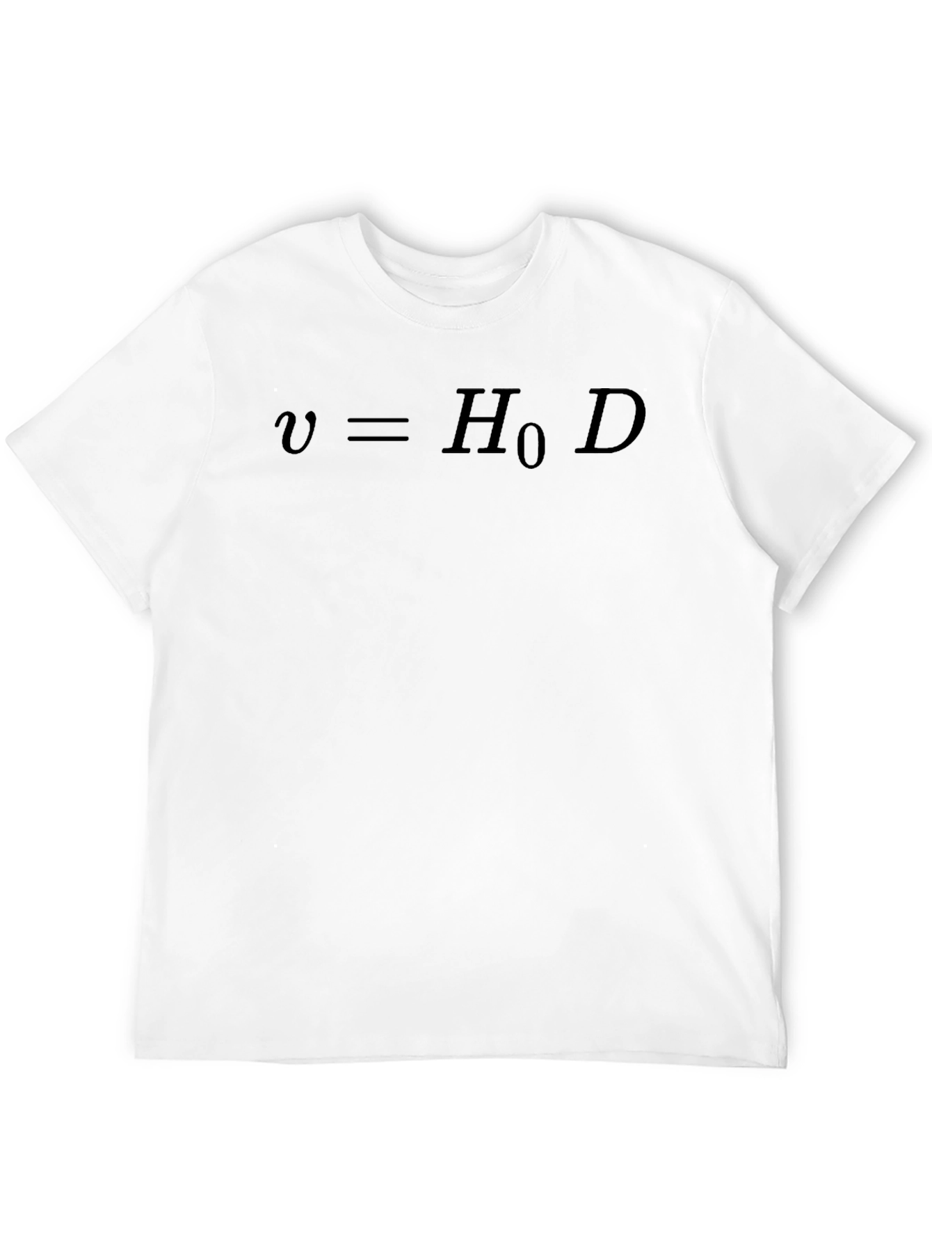 Hubbles Law Equation T-Shirt