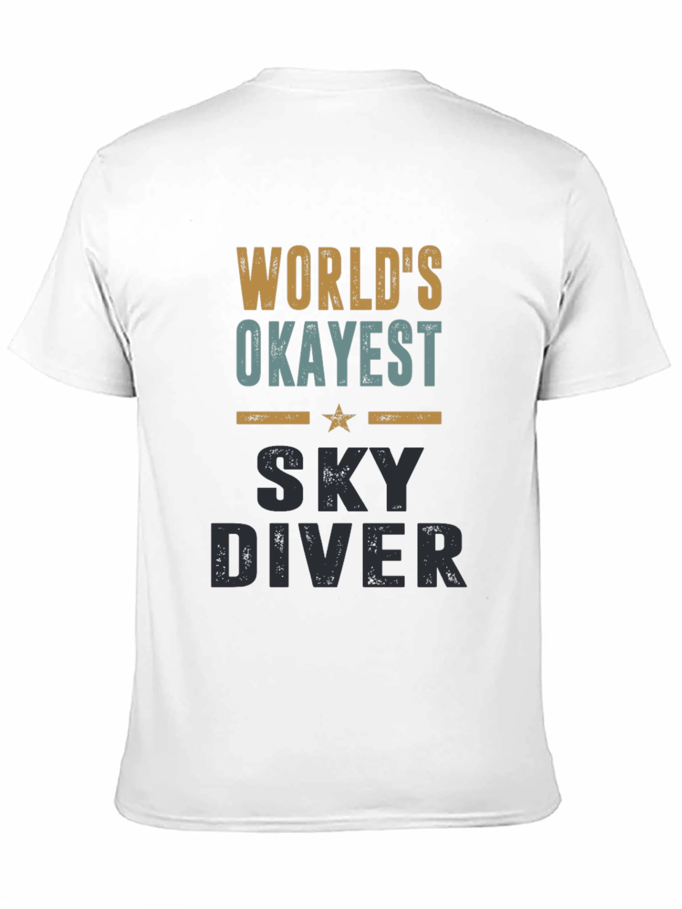Worlds Okayest Sky Diver T-Shirt